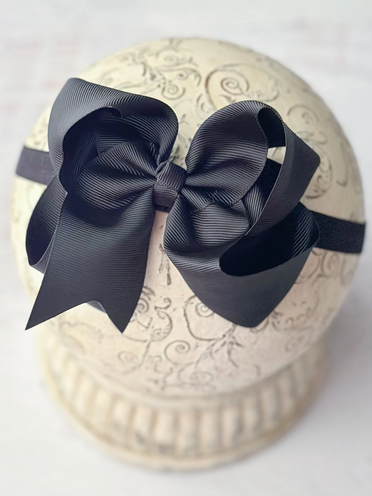 4.5" Classic Grosgrain Hair Bow | Alligator Clip, Satin Headband, or French Clip - Image 64