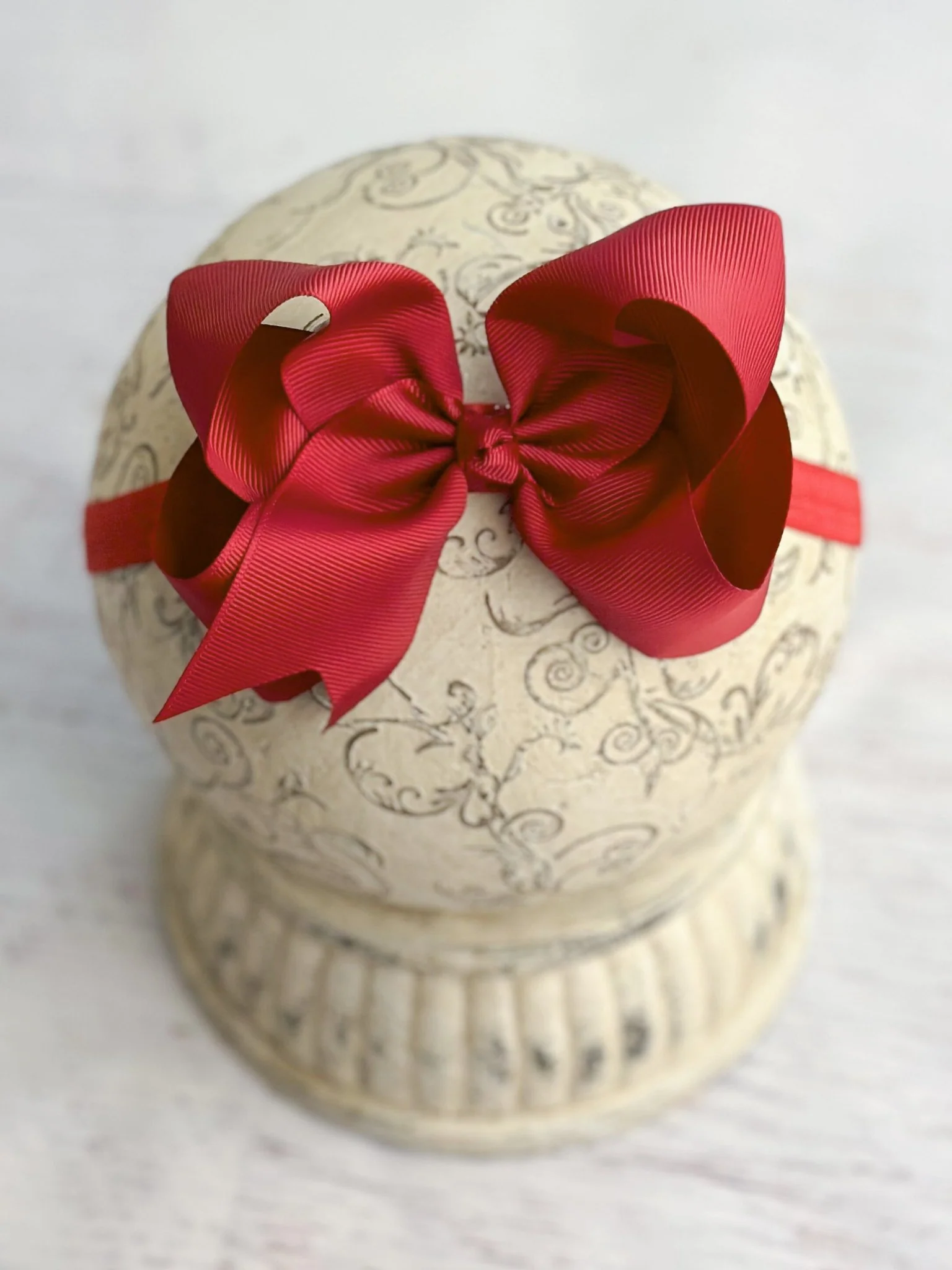 4.5" Classic Grosgrain Hair Bow | Alligator Clip, Satin Headband, or French Clip - Image 68