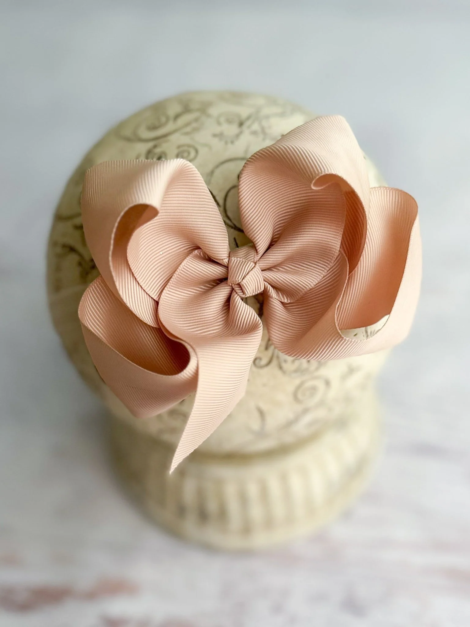 4.5" Classic Grosgrain Hair Bow | Alligator Clip, Satin Headband, or French Clip - Image 69