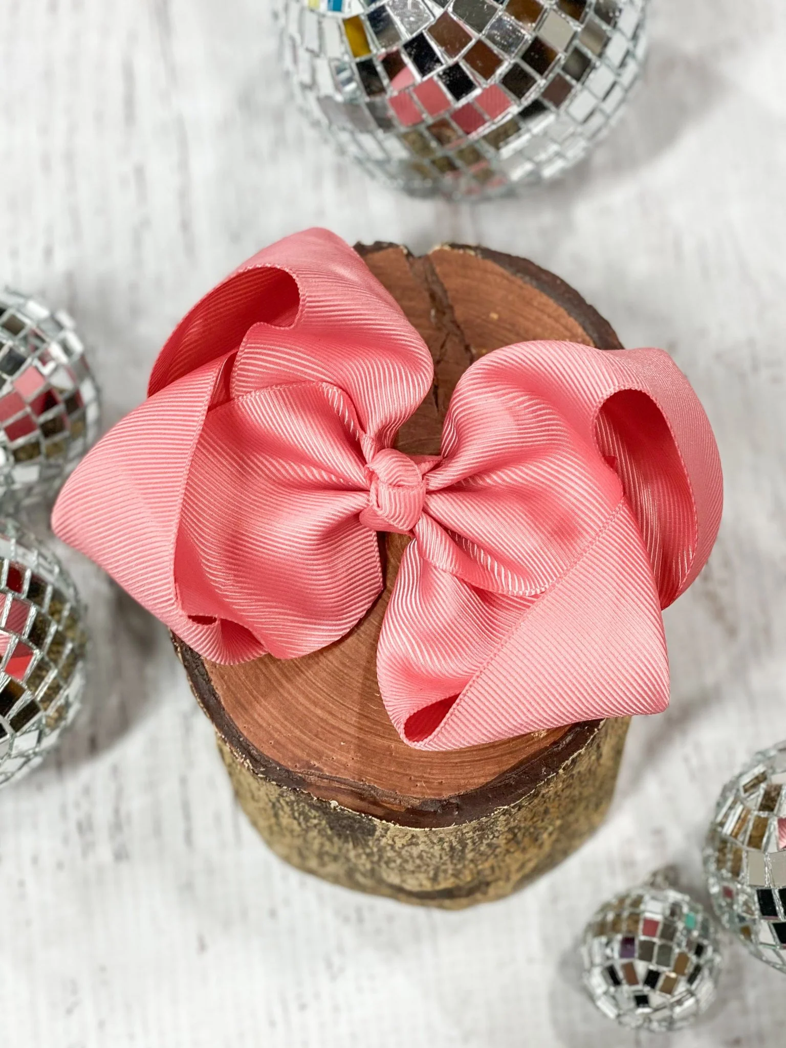 4.5" Classic Grosgrain Hair Bow | Alligator Clip, Satin Headband, or French Clip - Image 7