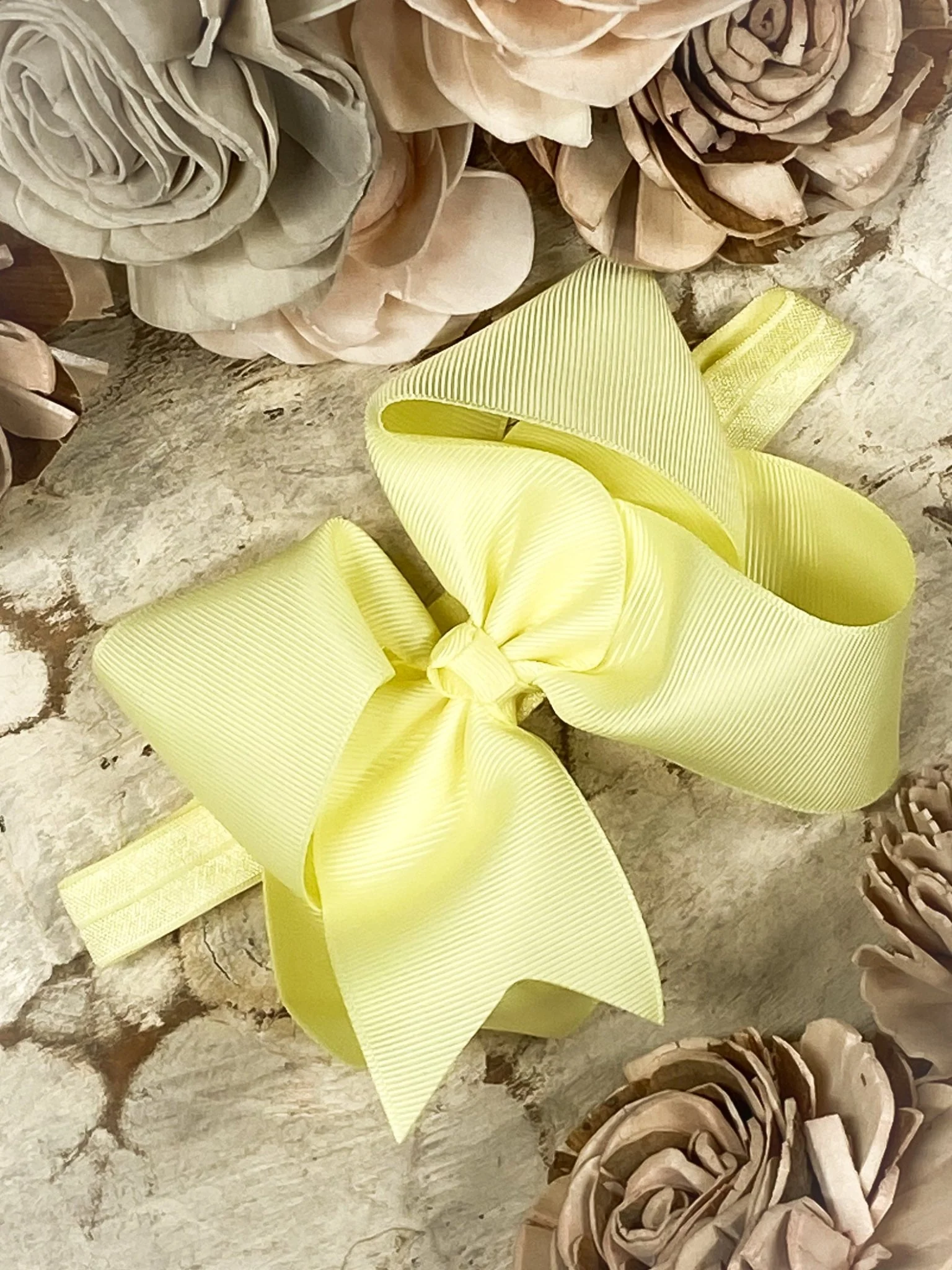 4.5" Classic Grosgrain Hair Bow | Alligator Clip, Satin Headband, or French Clip - Image 75