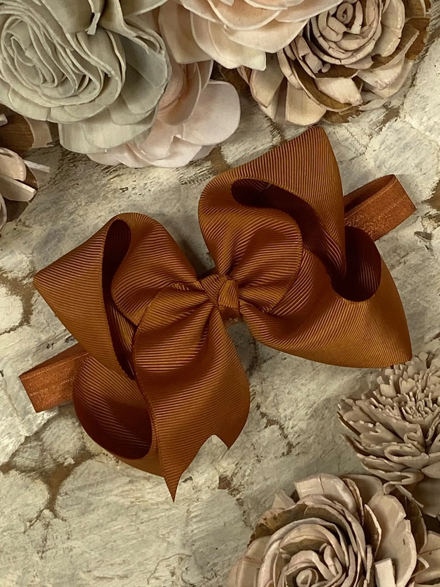 4.5" Classic Grosgrain Hair Bow | Alligator Clip, Satin Headband, or French Clip - Image 78