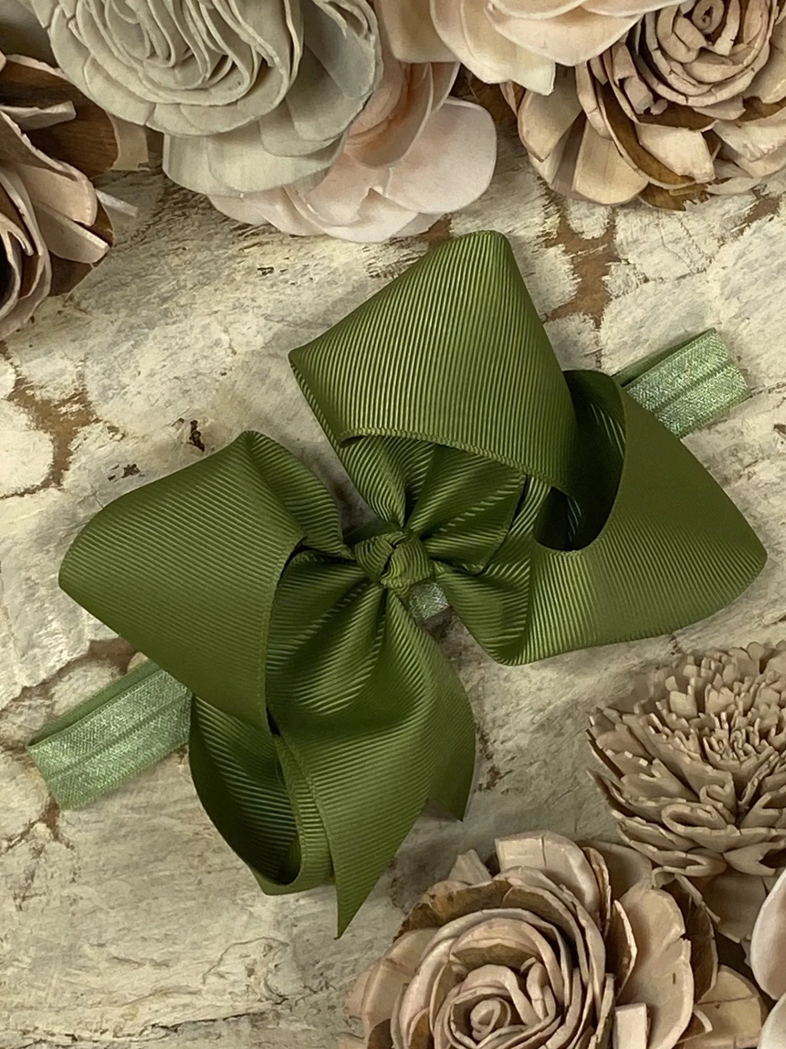4.5" Classic Grosgrain Hair Bow | Alligator Clip, Satin Headband, or French Clip - Image 79