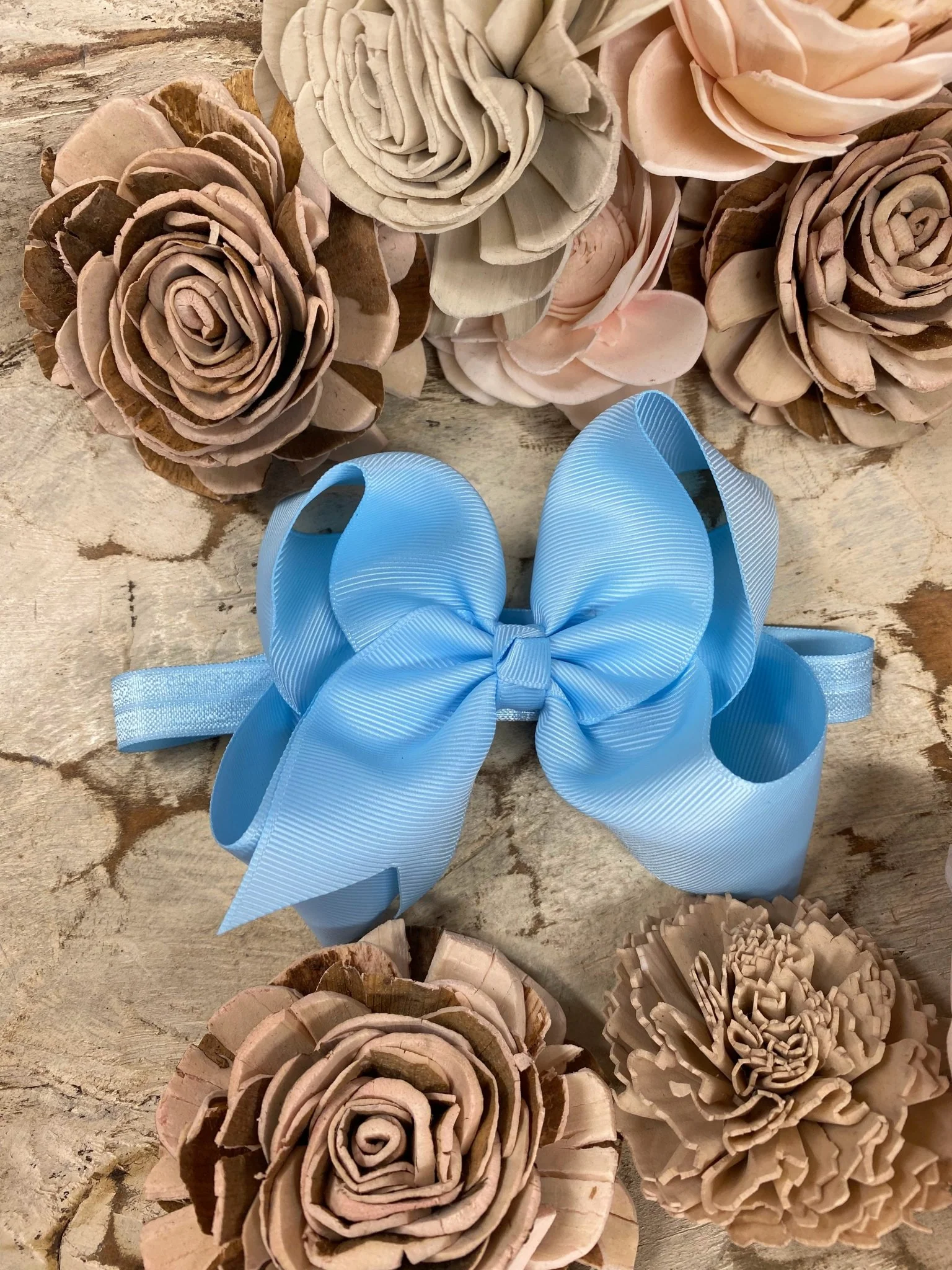 4.5" Classic Grosgrain Hair Bow | Alligator Clip, Satin Headband, or French Clip - Image 84