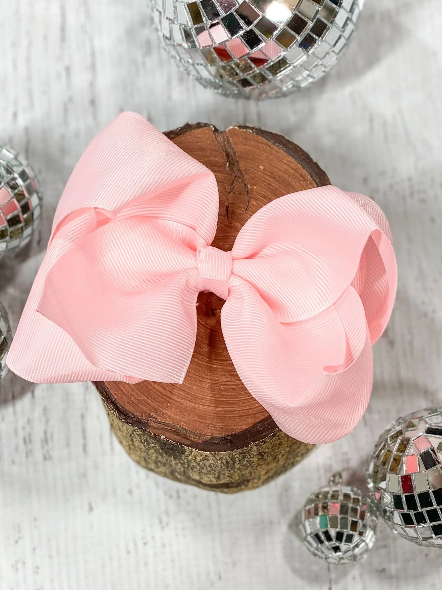 4.5" Classic Grosgrain Hair Bow | Alligator Clip, Satin Headband, or French Clip - Image 88