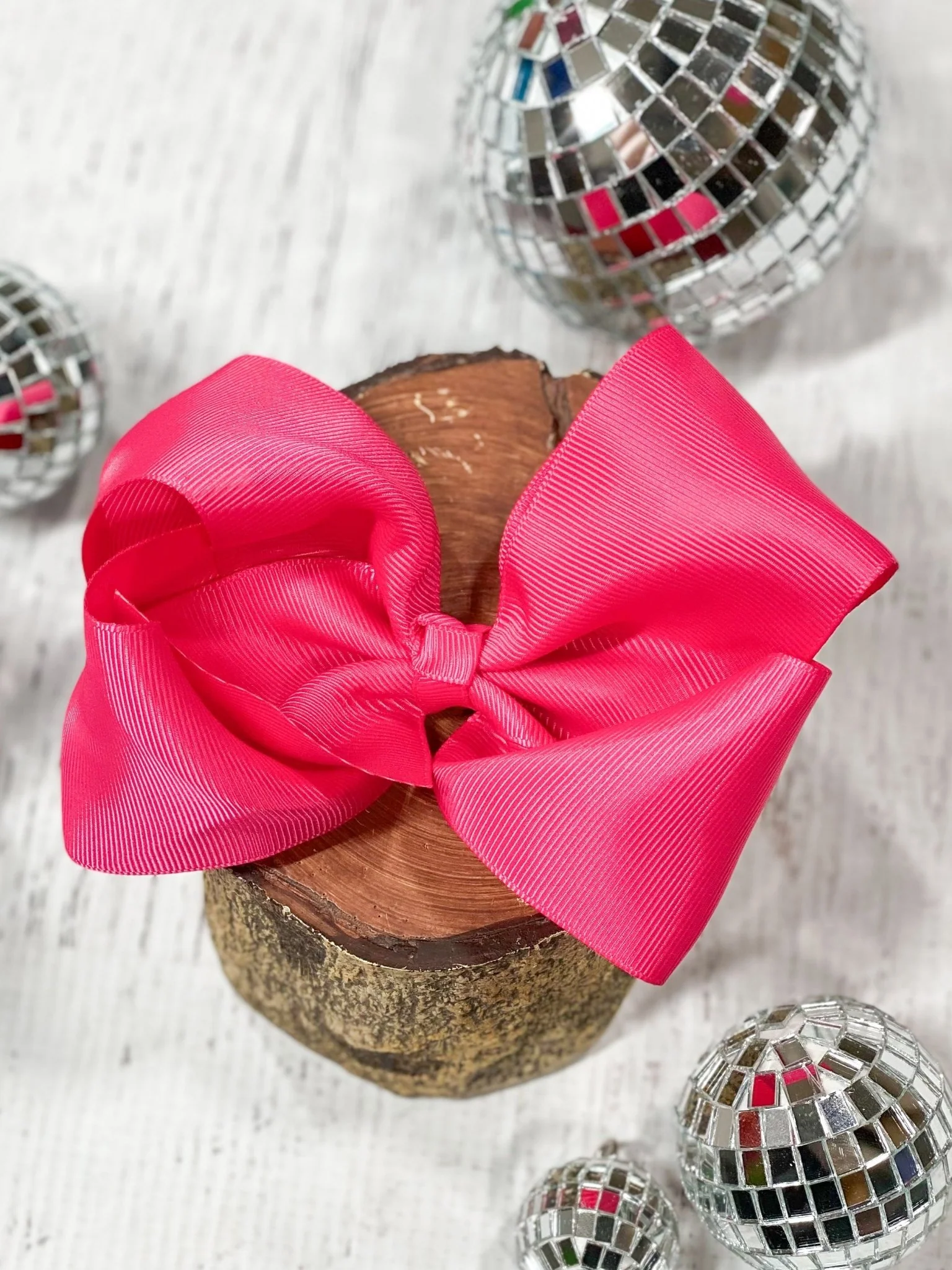 4.5" Classic Grosgrain Hair Bow | Alligator Clip, Satin Headband, or French Clip - Image 91