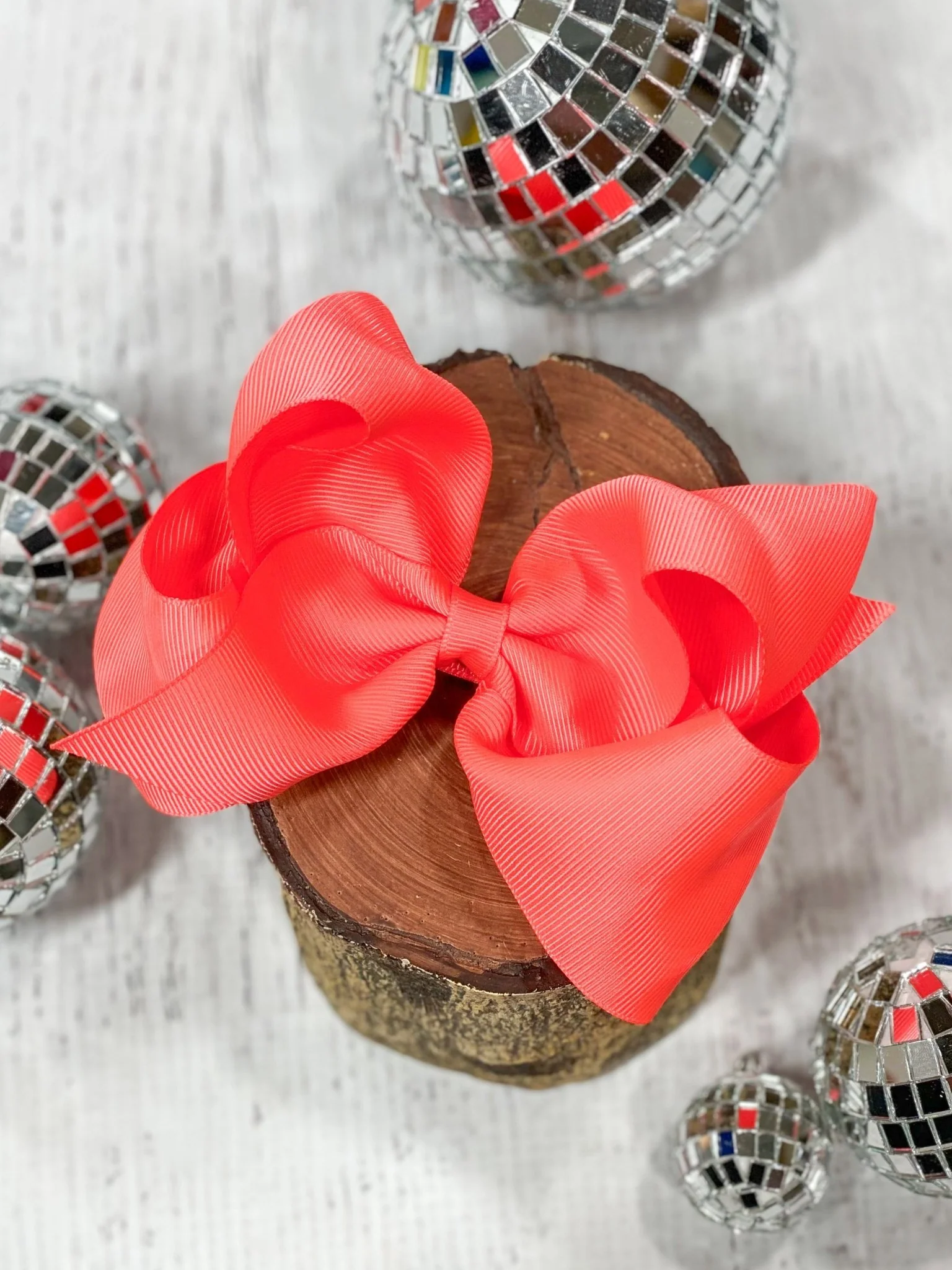 4.5" Classic Grosgrain Hair Bow | Alligator Clip, Satin Headband, or French Clip - Image 92