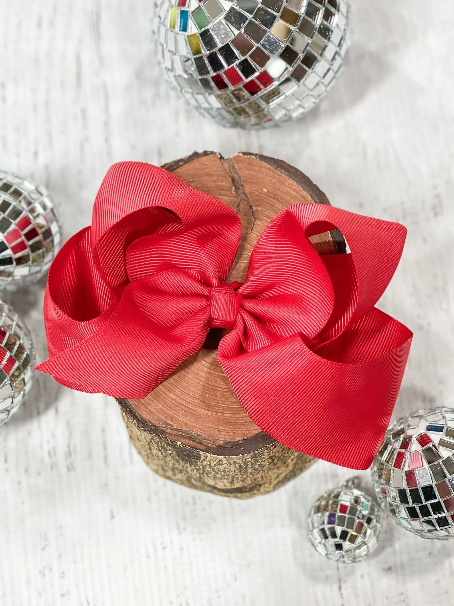 4.5" Classic Grosgrain Hair Bow | Alligator Clip, Satin Headband, or French Clip - Image 93