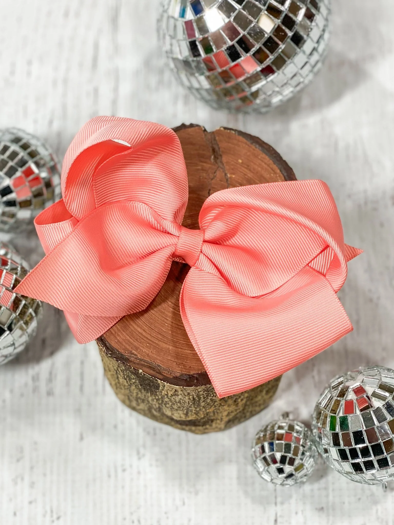 4.5" Classic Grosgrain Hair Bow | Alligator Clip, Satin Headband, or French Clip - Image 94
