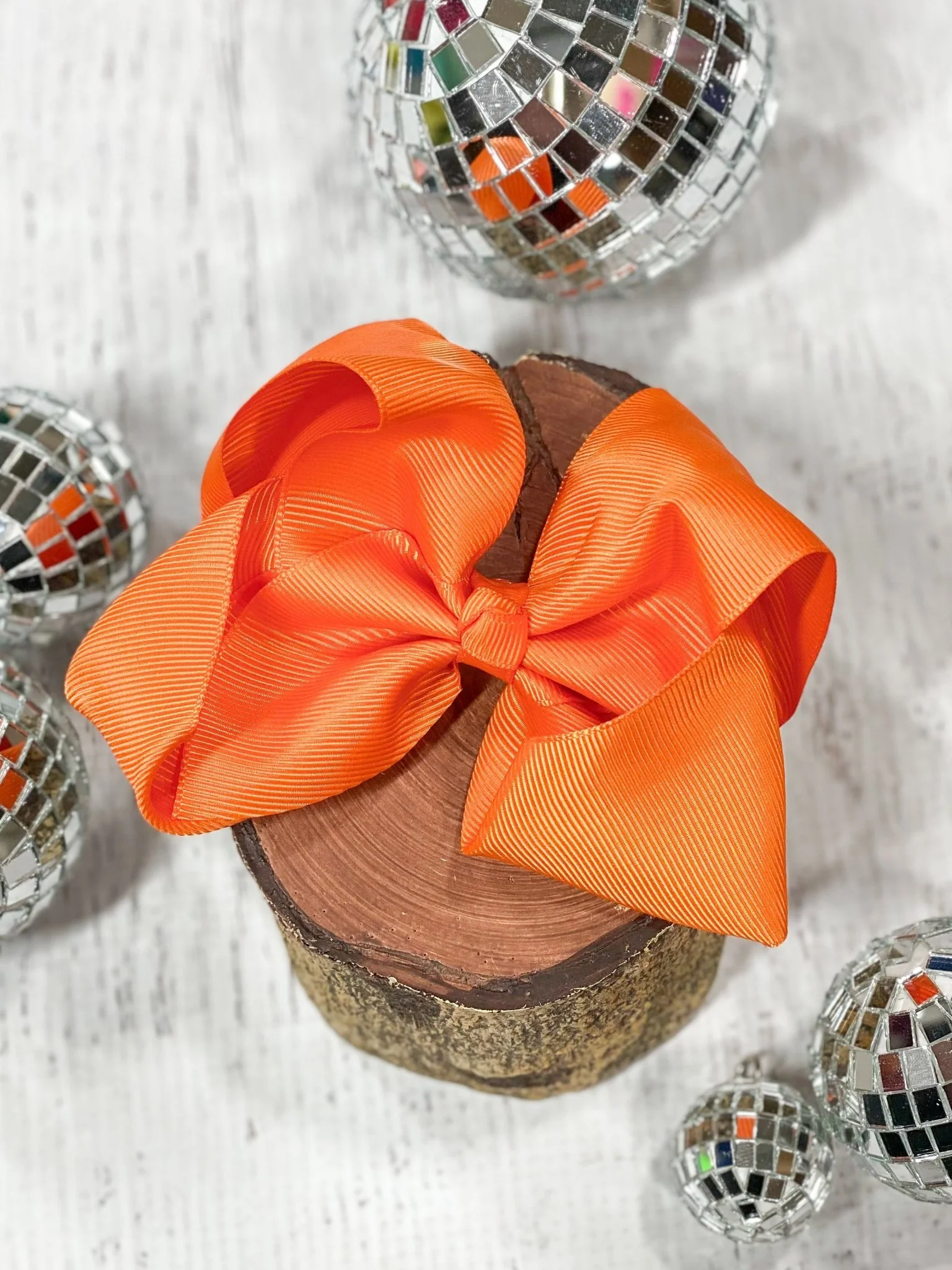 4.5" Classic Grosgrain Hair Bow | Alligator Clip, Satin Headband, or French Clip - Image 95