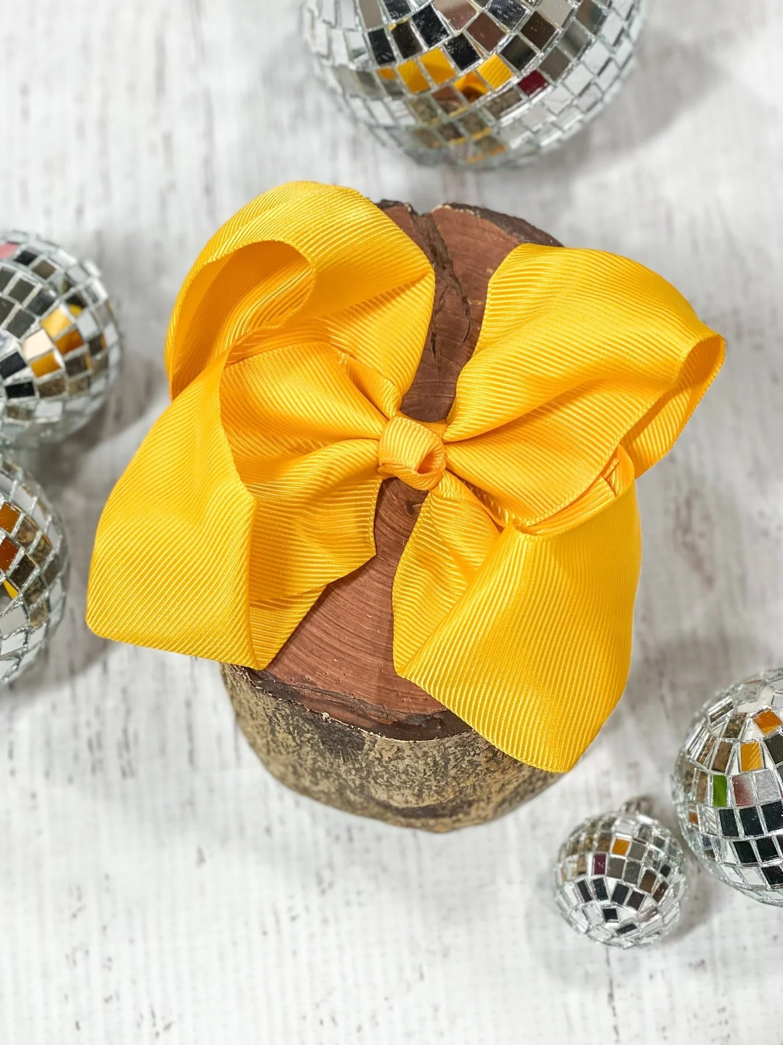 4.5" Classic Grosgrain Hair Bow | Alligator Clip, Satin Headband, or French Clip - Image 99