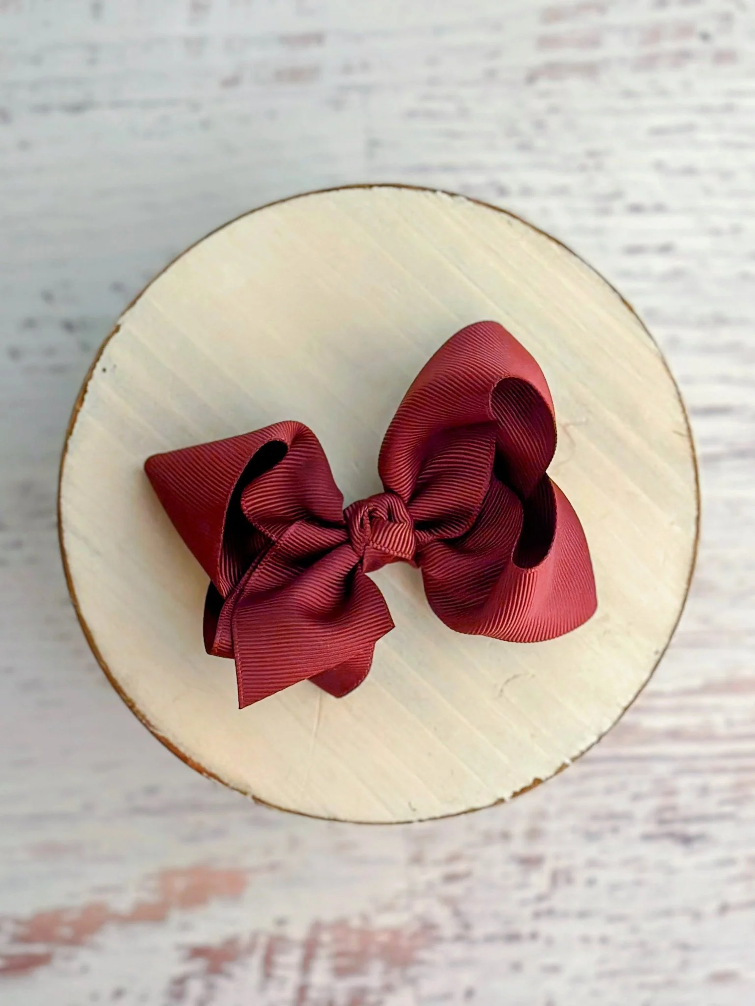 4" Essential Grosgrain Hair Bow | Clip or Headband - Image 24