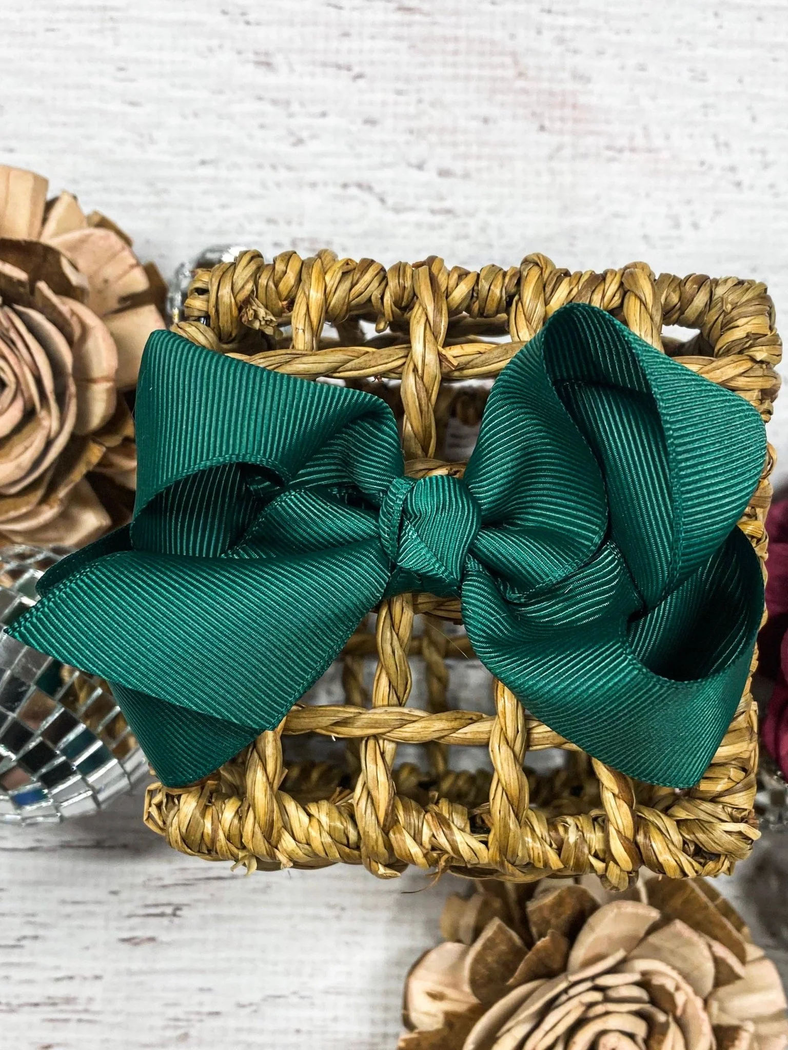 4" Essential Grosgrain Hair Bow | Clip or Headband - Image 28