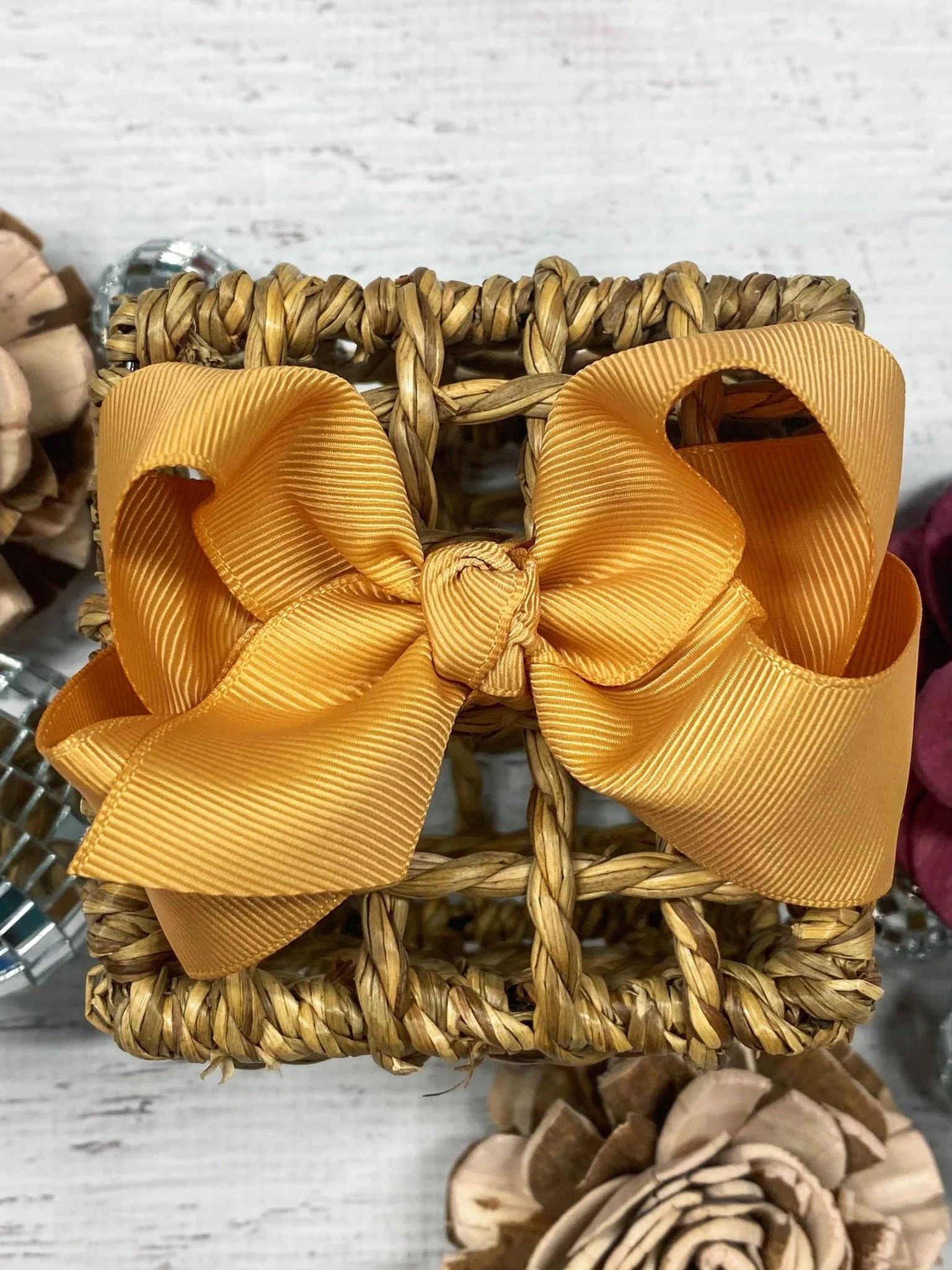 4" Essential Grosgrain Hair Bow | Clip or Headband - Image 31