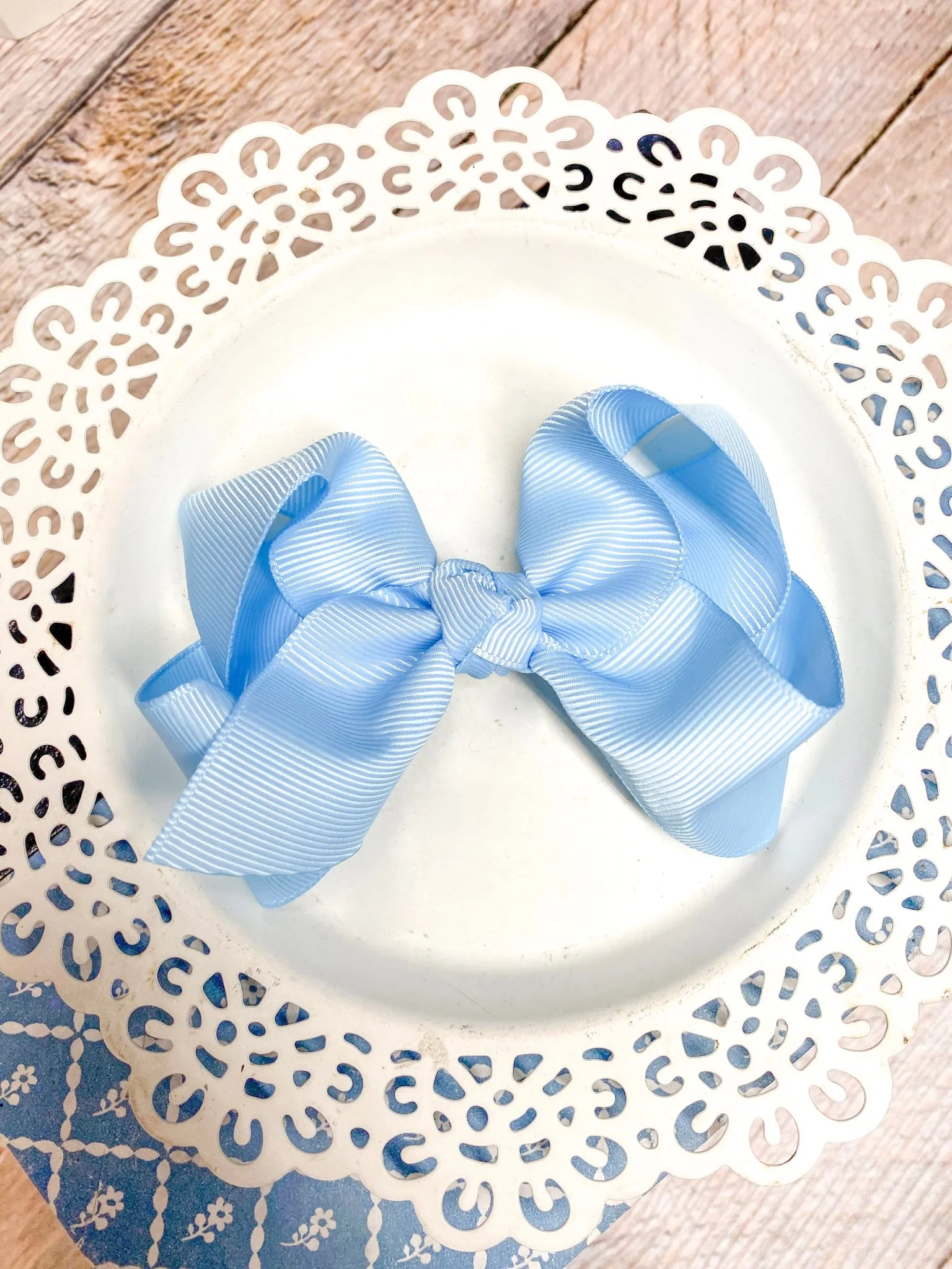 4" Essential Grosgrain Hair Bow | Clip or Headband - Image 37