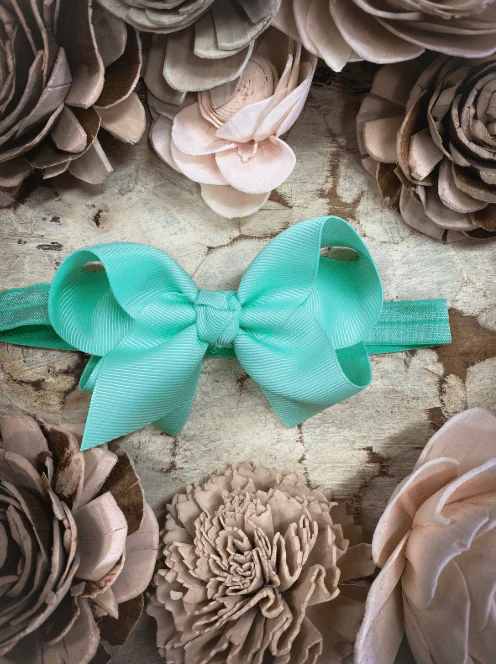 4" Essential Grosgrain Hair Bow | Clip or Headband - Image 47