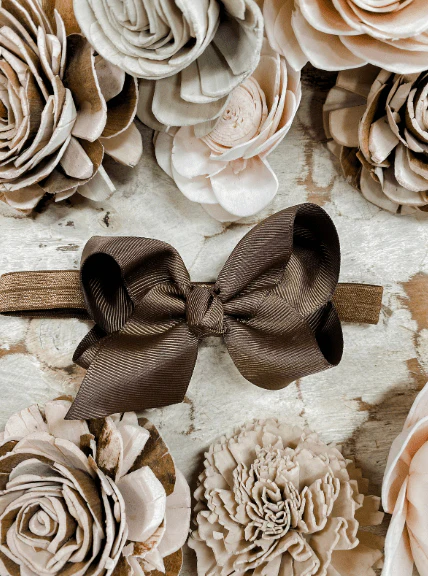 4" Essential Grosgrain Hair Bow | Clip or Headband - Image 48