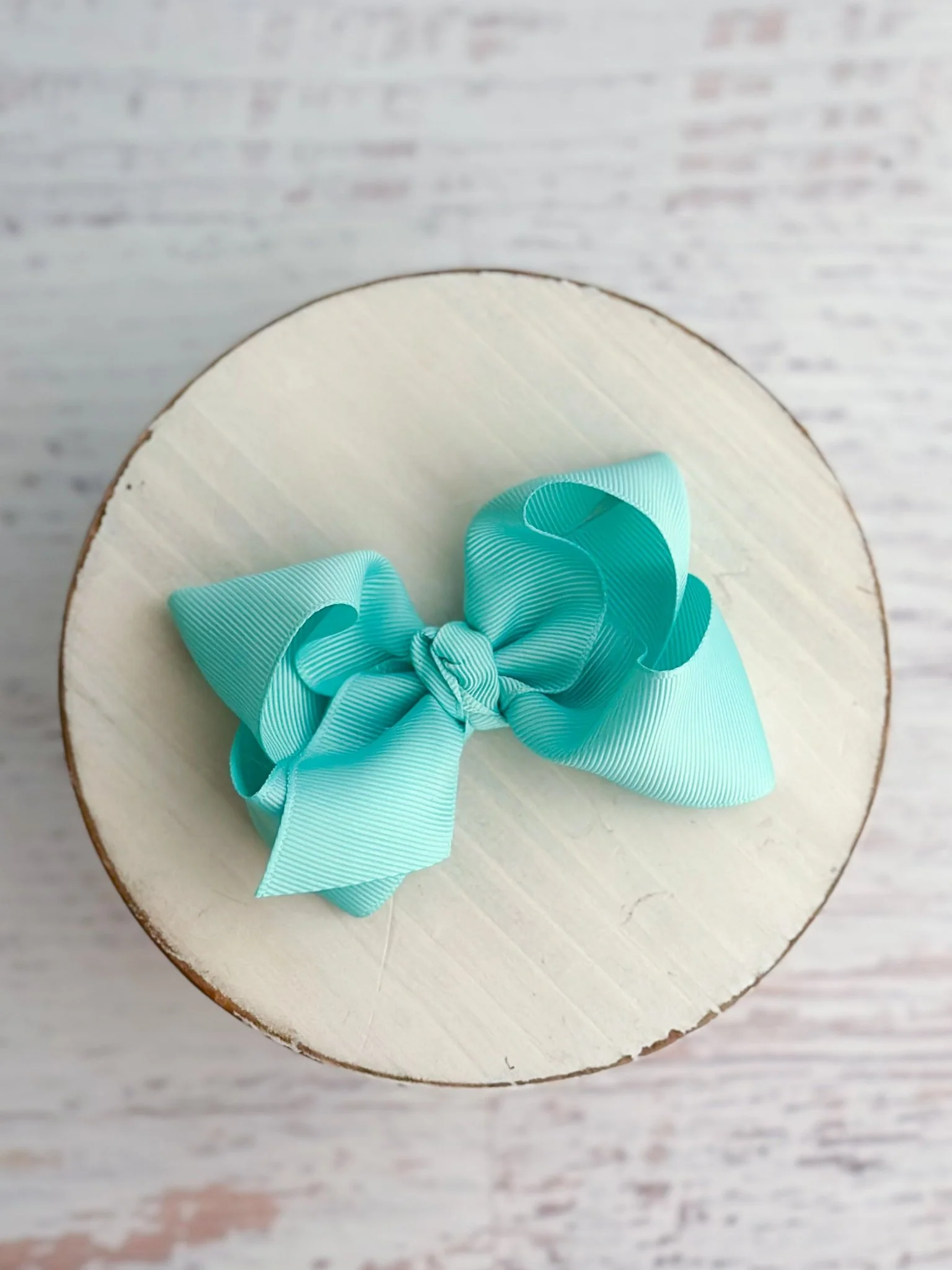 4" Essential Grosgrain Hair Bow | Clip or Headband - Image 5