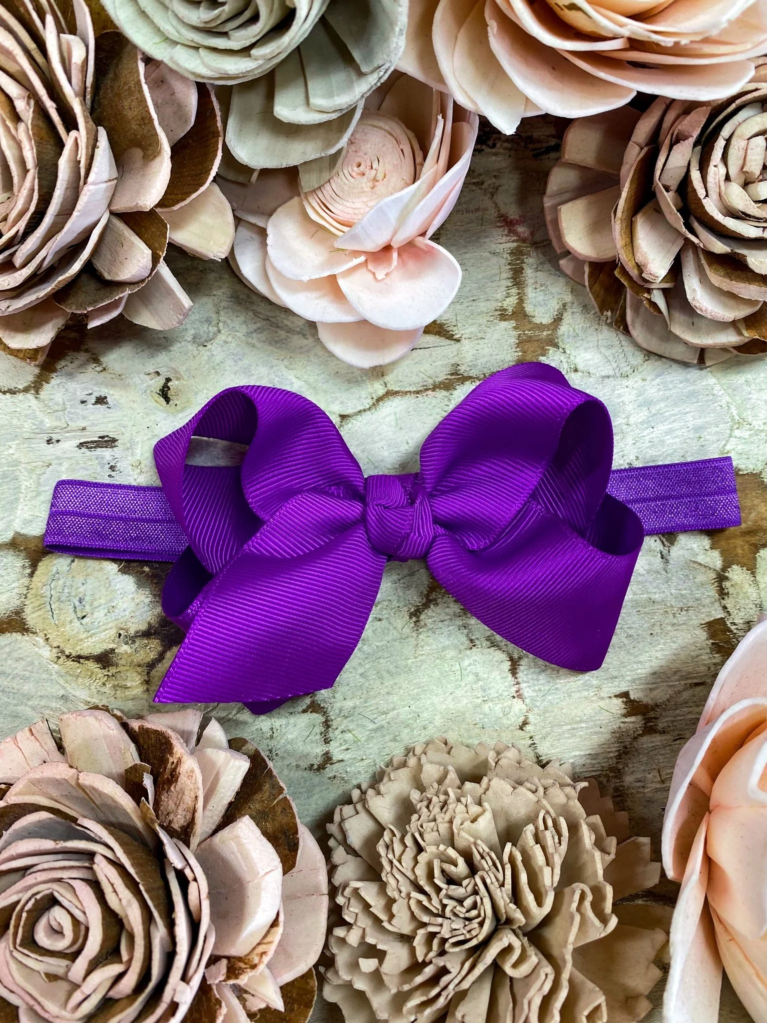 4" Essential Grosgrain Hair Bow | Clip or Headband - Image 58