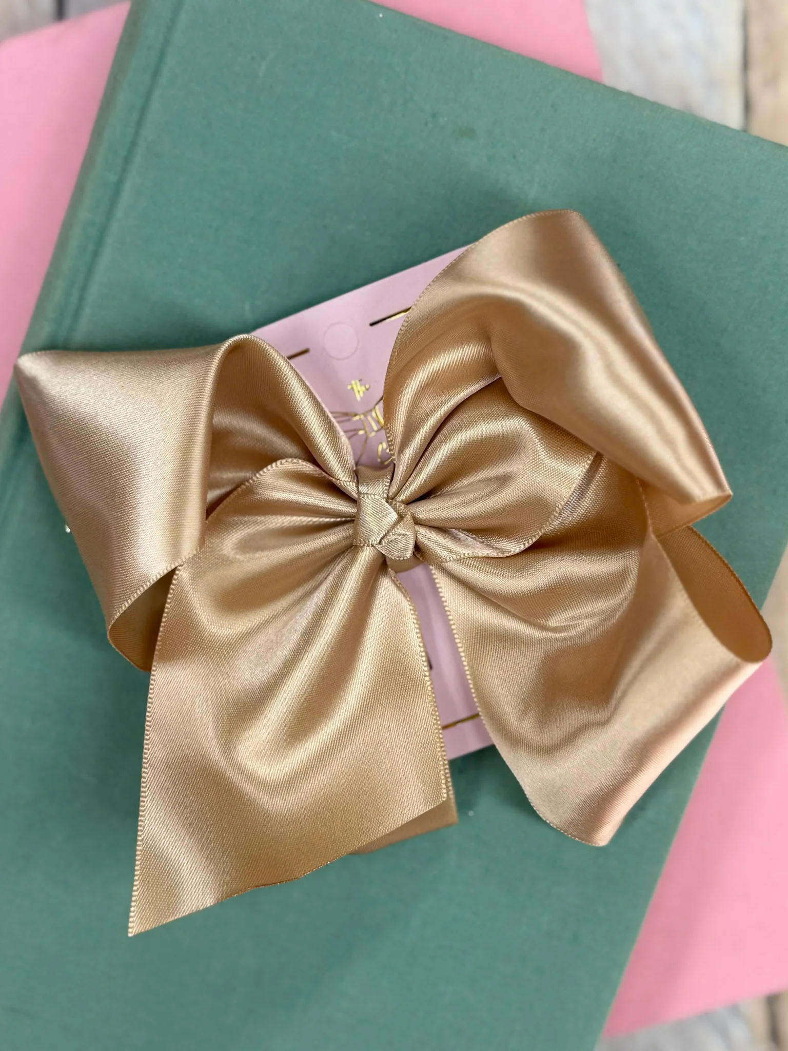 4.5" Classic Satin Hair Bows | Alligator Clips