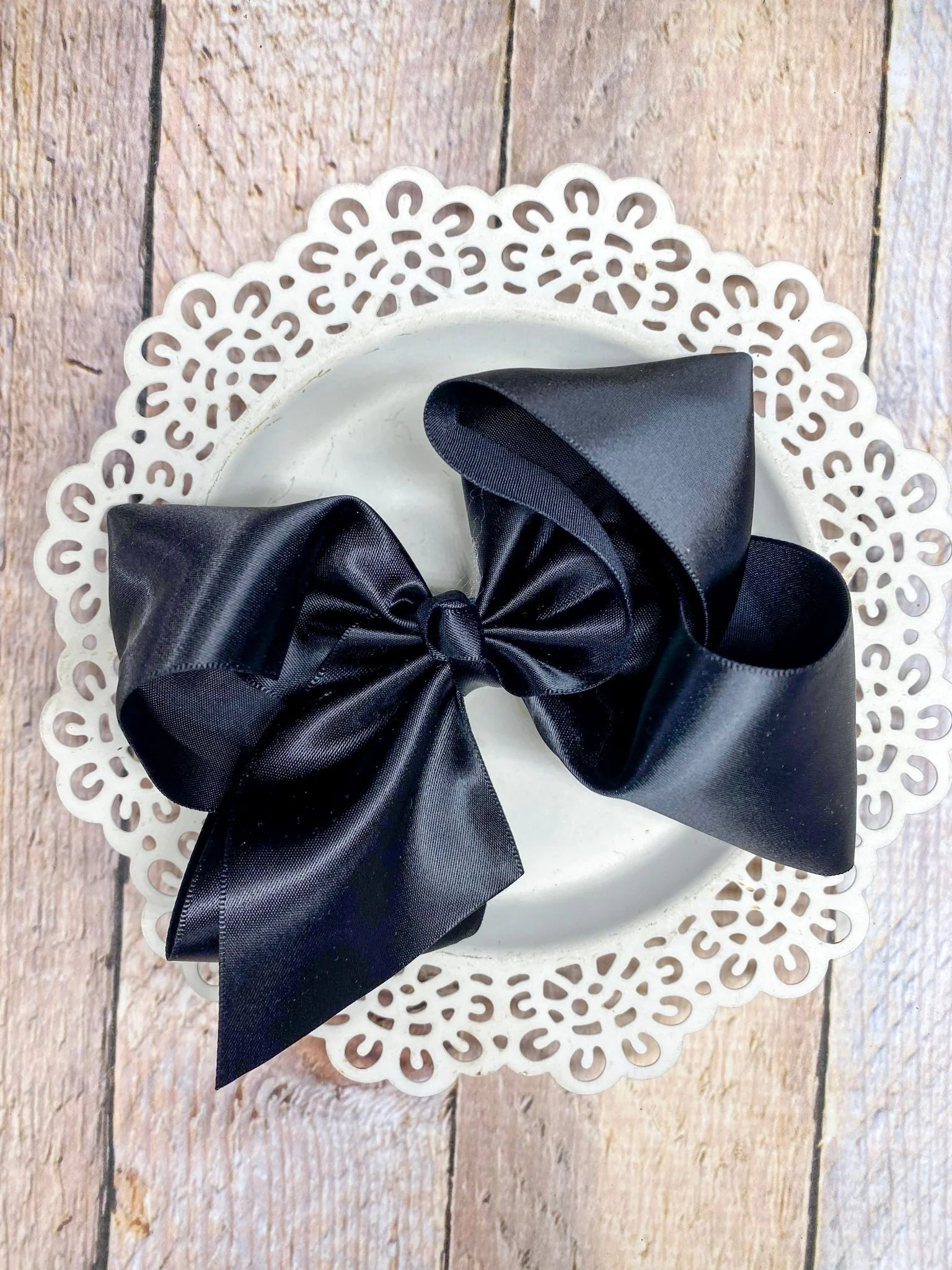 4.5" Classic Satin Hair Bows | Alligator Clips - Image 7