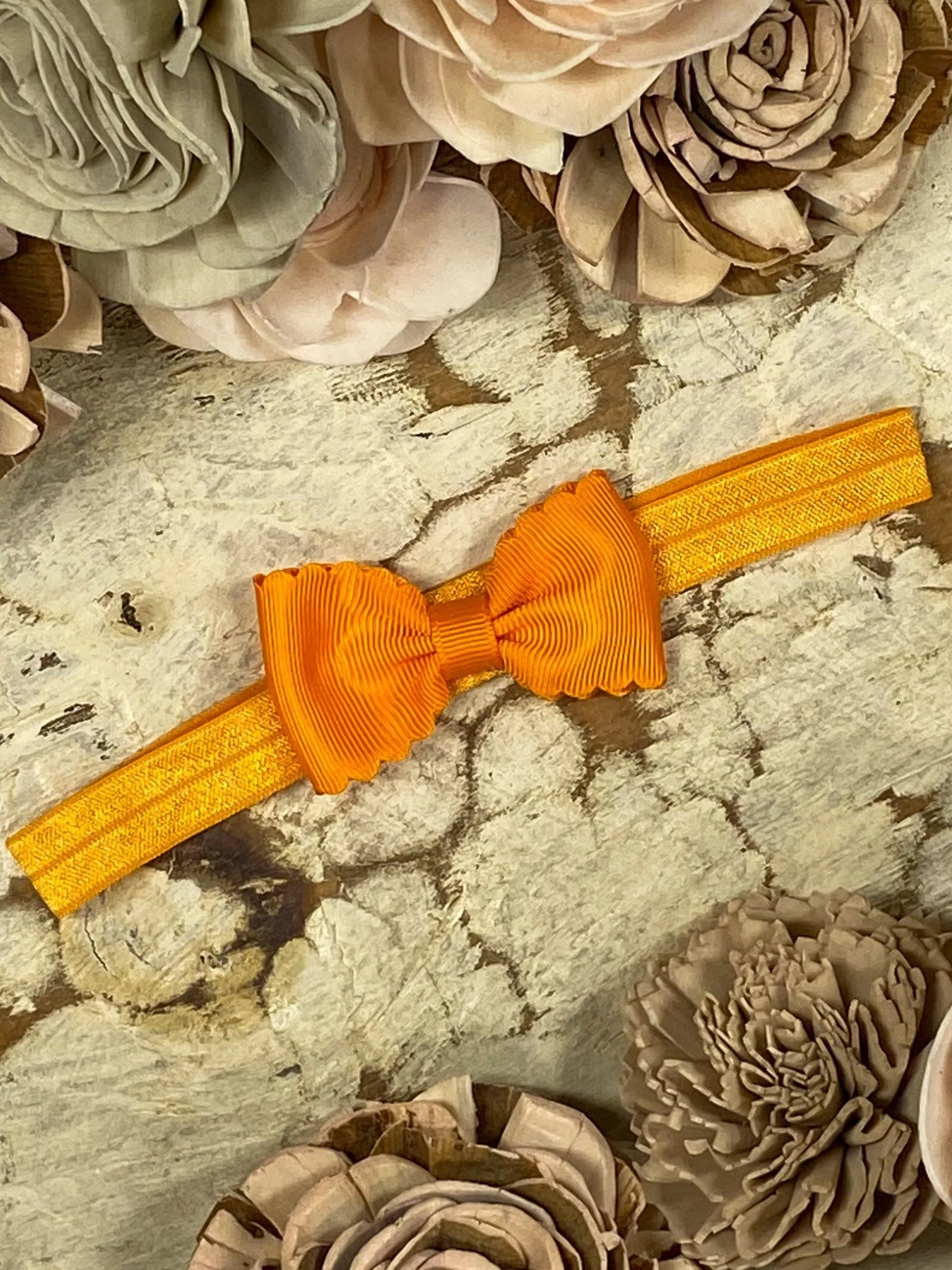 2.5" Bitty Scalloped Bow | Headband - Image 23