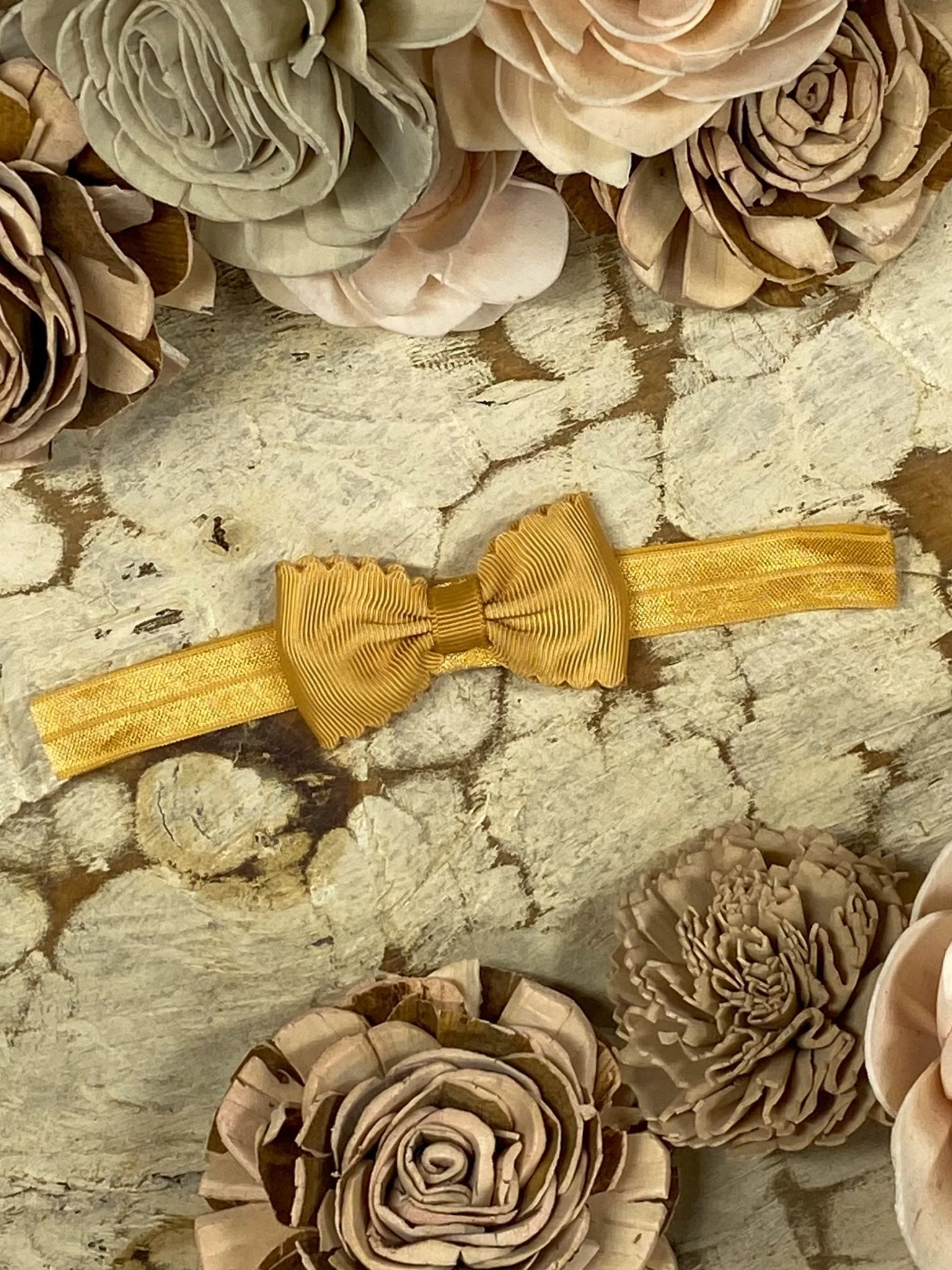 2.5" Bitty Scalloped Bow | Headband - Image 31