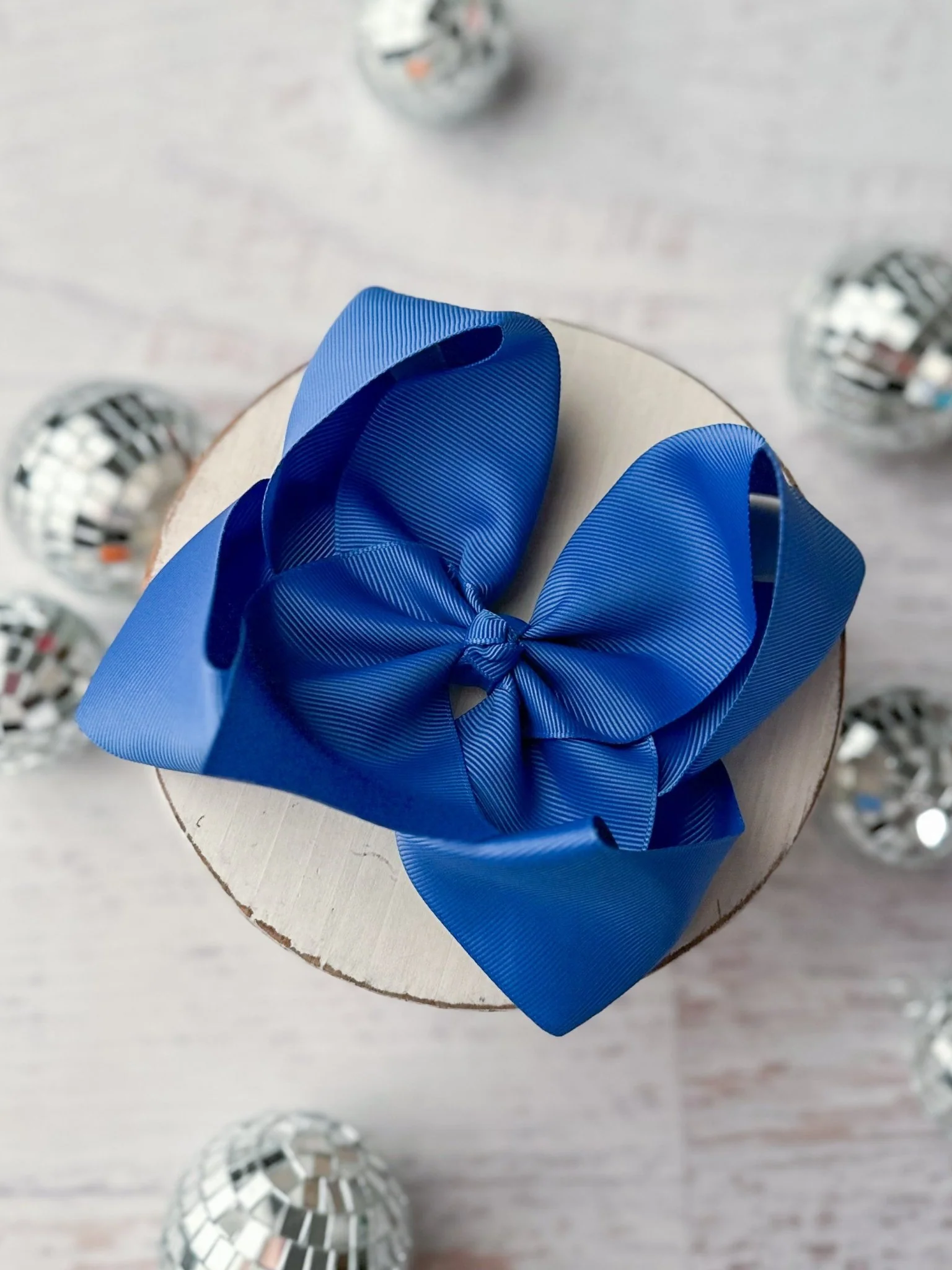 5.5" Oversize Grosgrain Hair Bow | Alligator Clip - Image 11