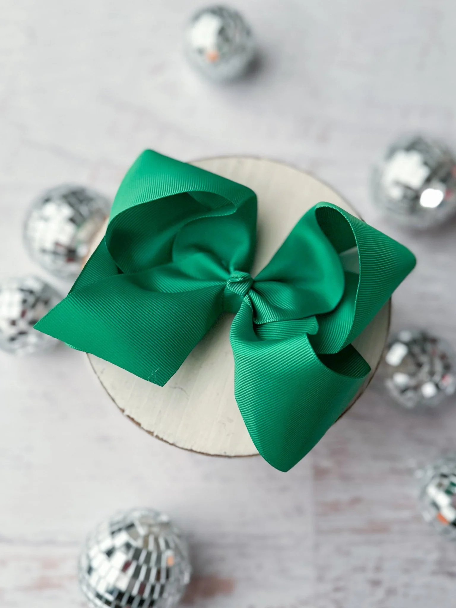 5.5" Oversize Grosgrain Hair Bow | Alligator Clip - Image 13