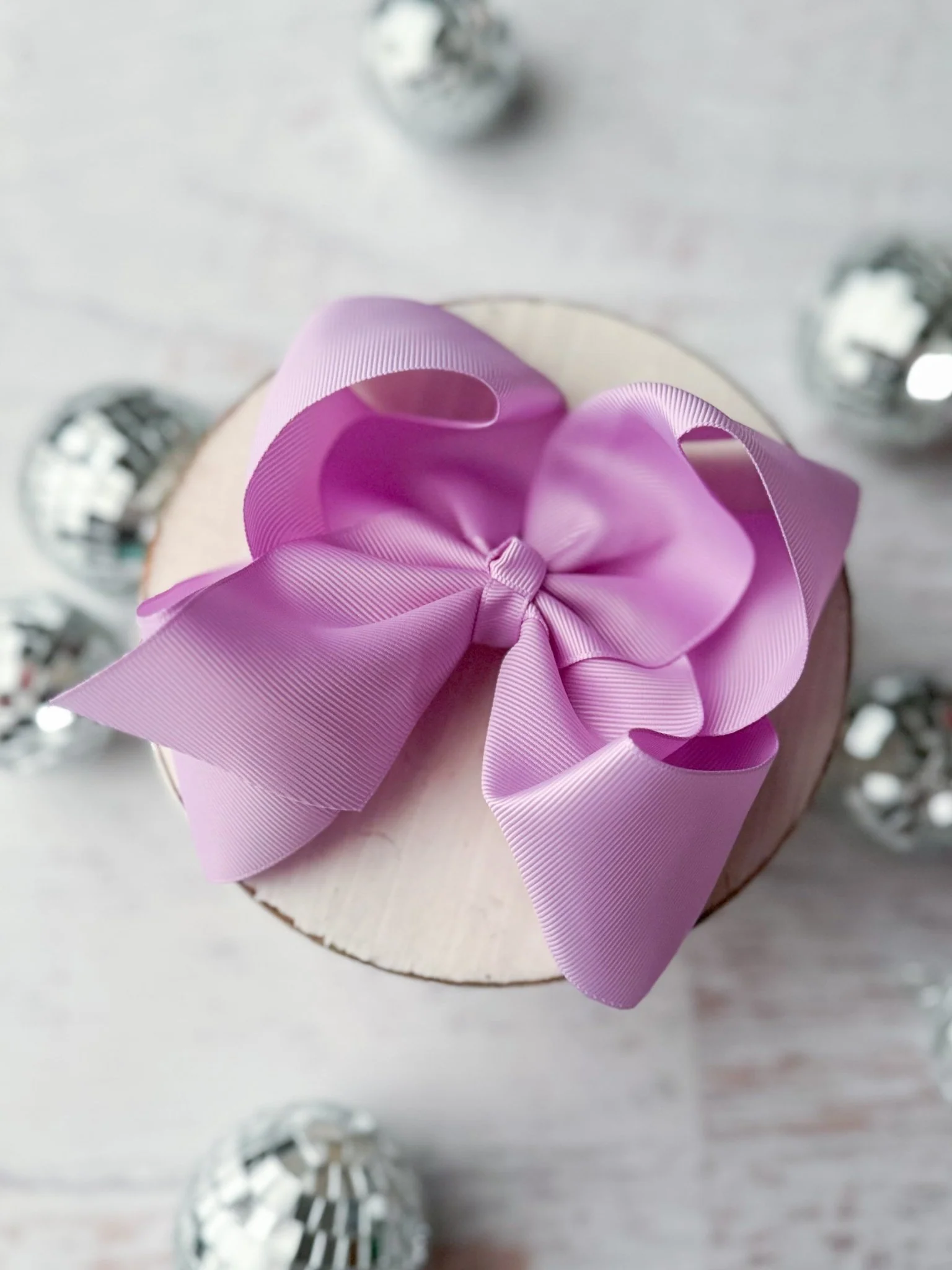 5.5" Oversize Grosgrain Hair Bow | Alligator Clip - Image 17