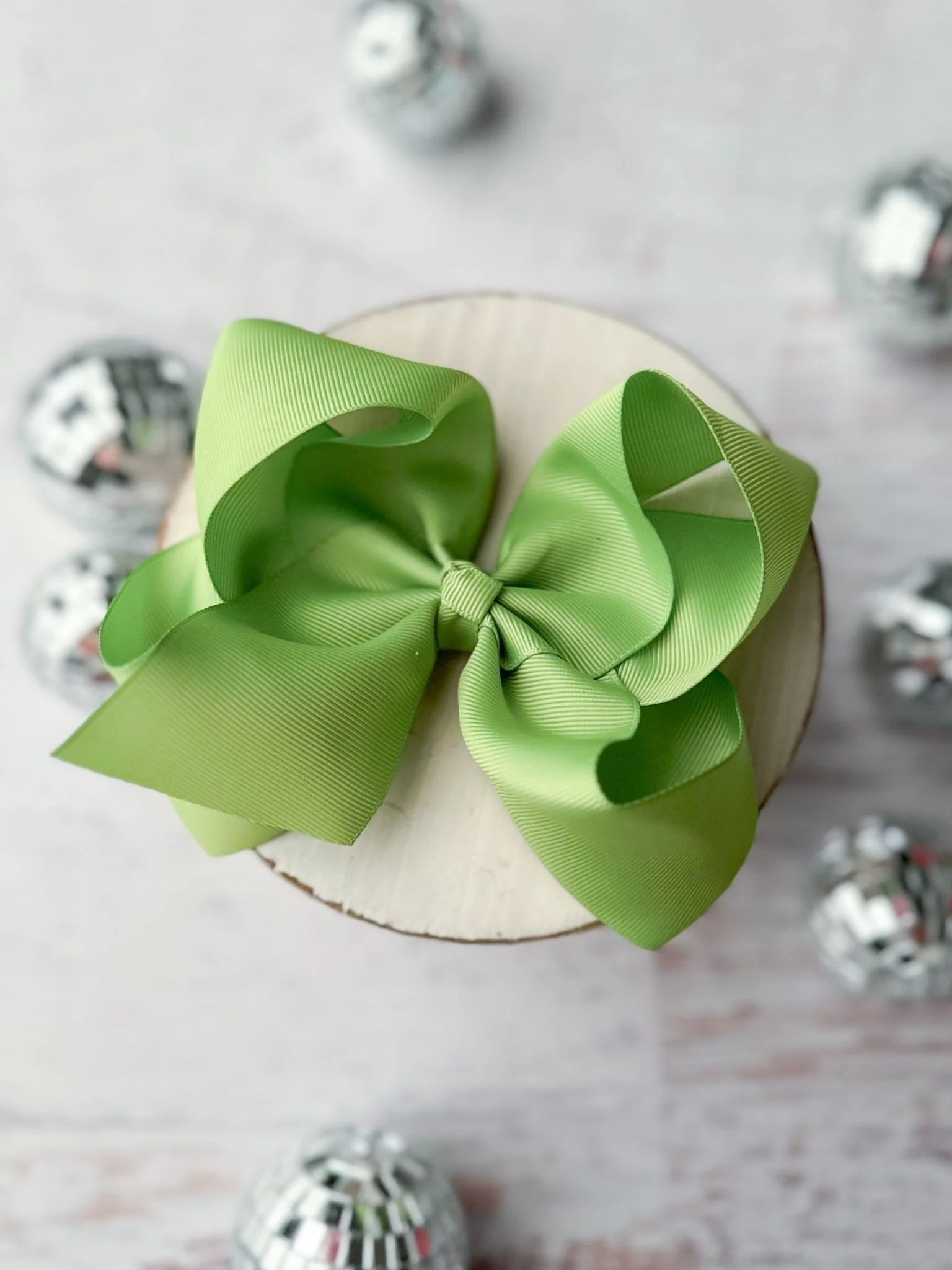 5.5" Oversize Grosgrain Hair Bow | Alligator Clip - Image 22