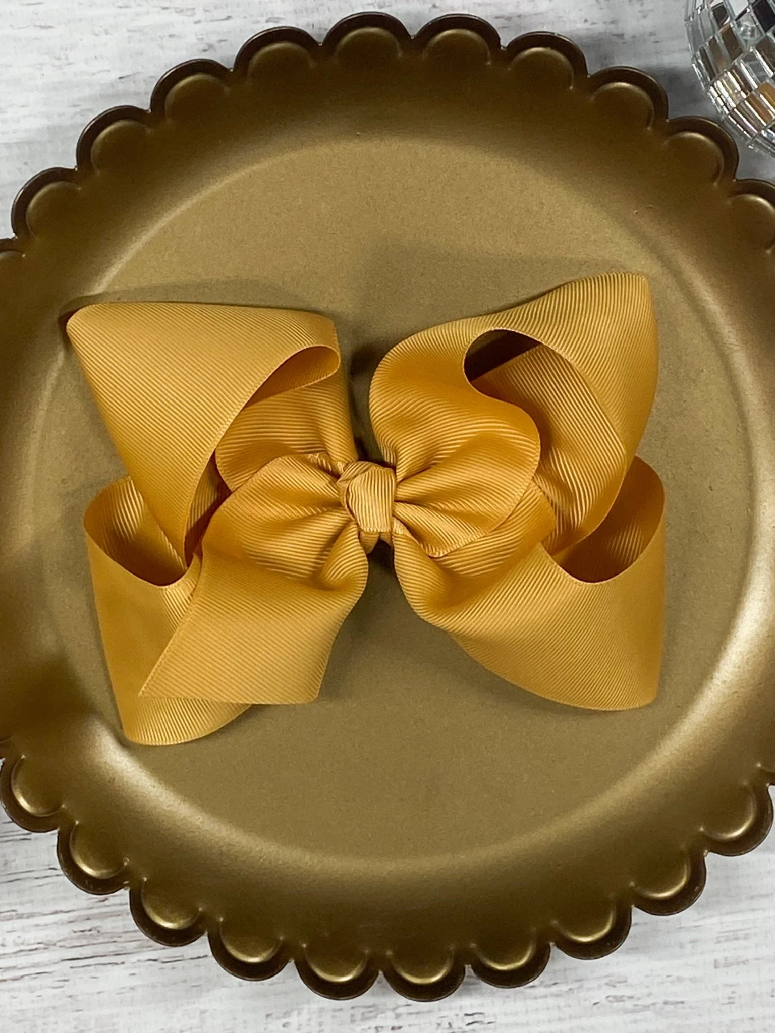 5.5" Oversize Grosgrain Hair Bow | Alligator Clip - Image 28