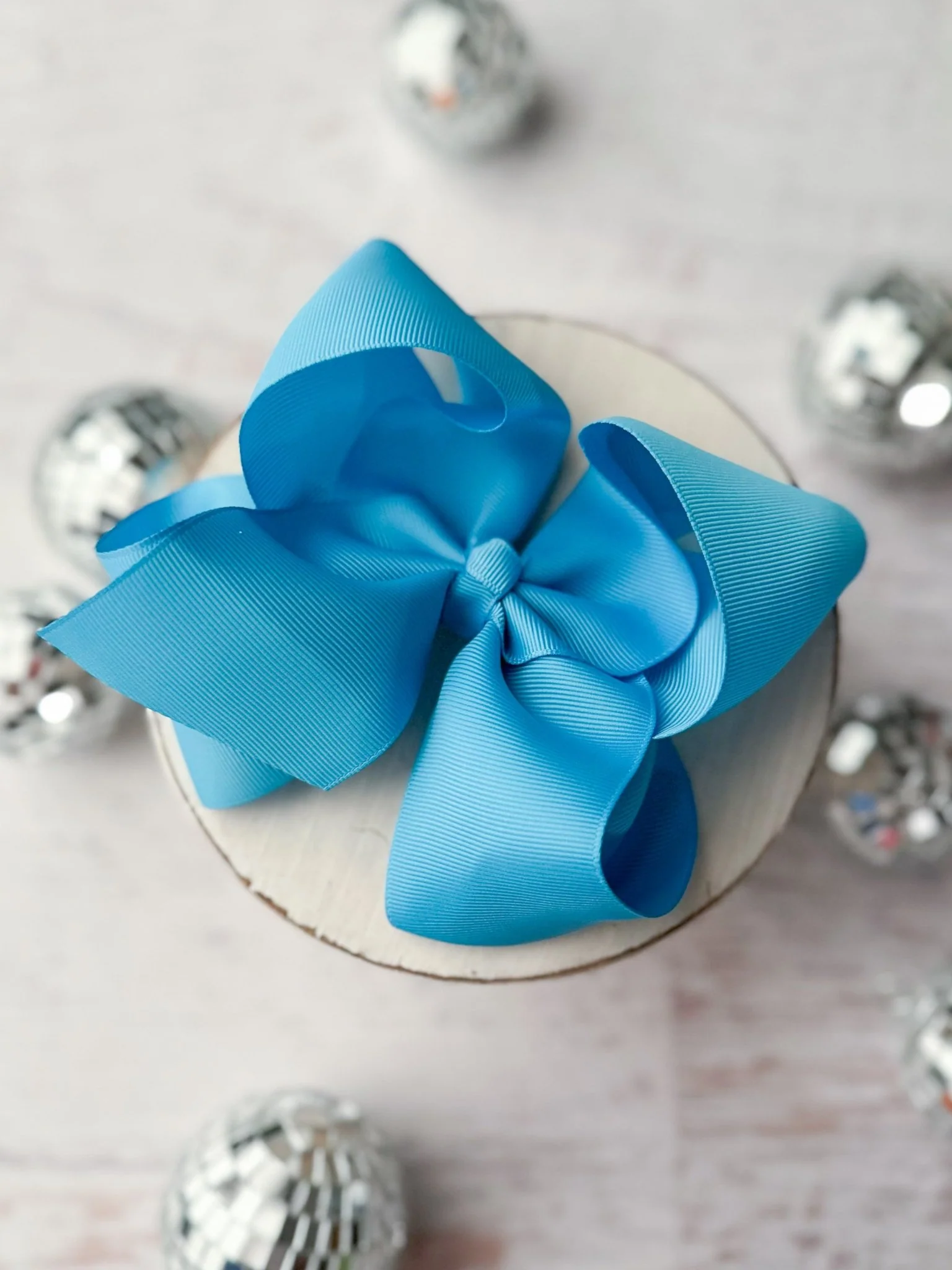 5.5" Oversize Grosgrain Hair Bow | Alligator Clip - Image 8