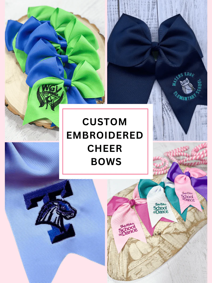 Custom Cheer Bows - Custom Hair Bows