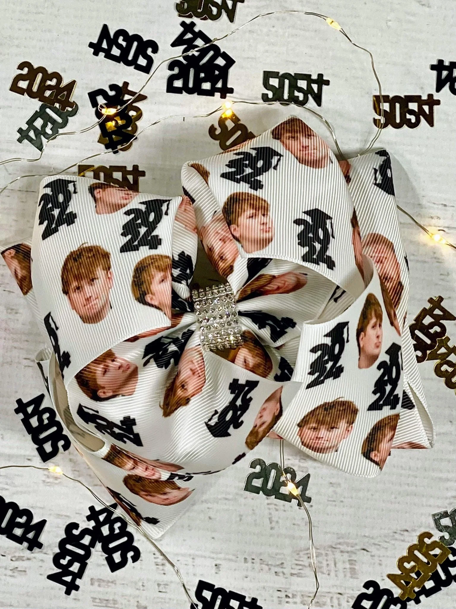 Custom Printed Bows - Custom Hair Bows - Image 2