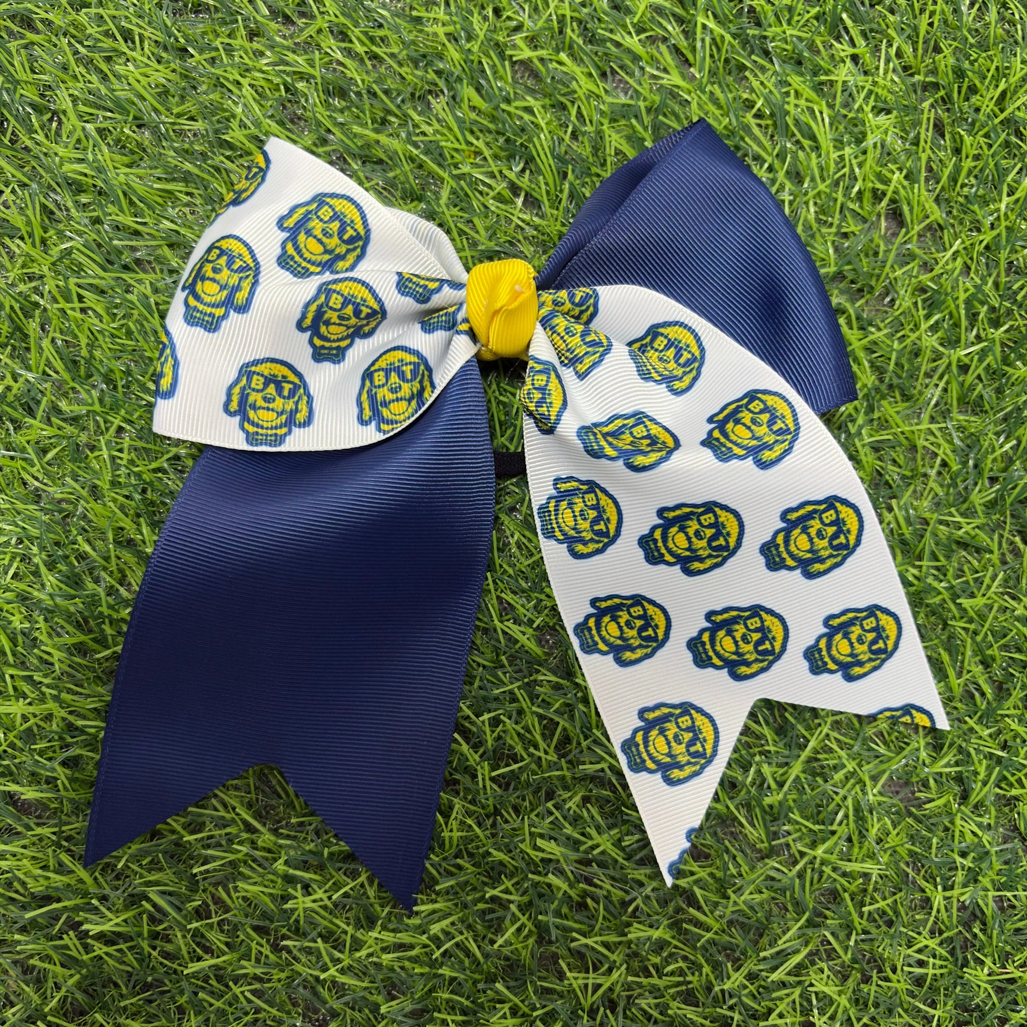 Custom Printed Cheer Bows - Custom Hair Bows - Image 4