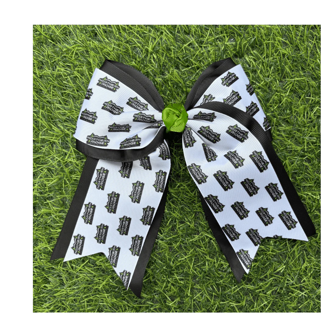 Custom Printed Cheer Bows - Custom Hair Bows - Image 5