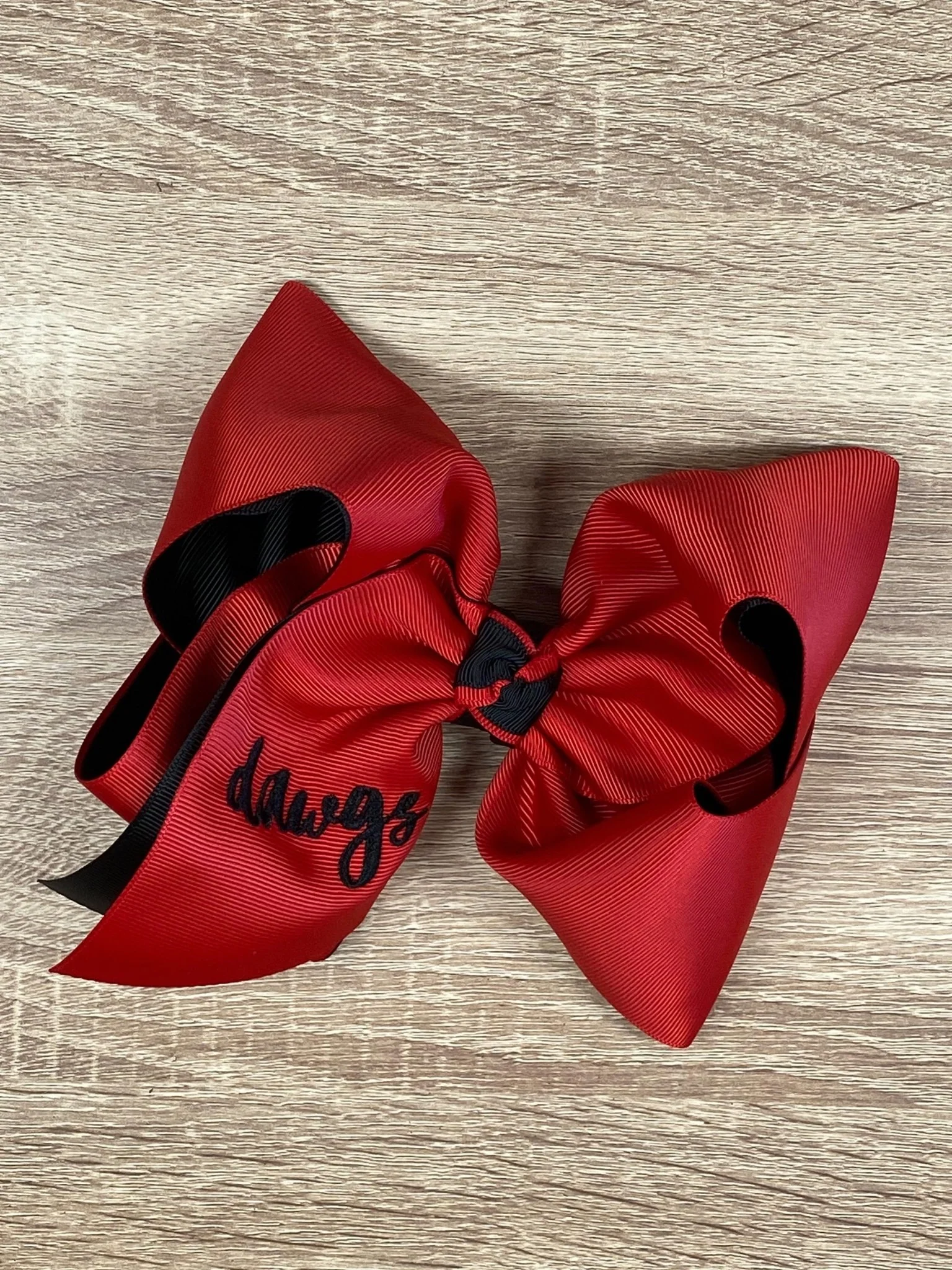 Double Layer BIG School Spirit Hair Bows - Image 13