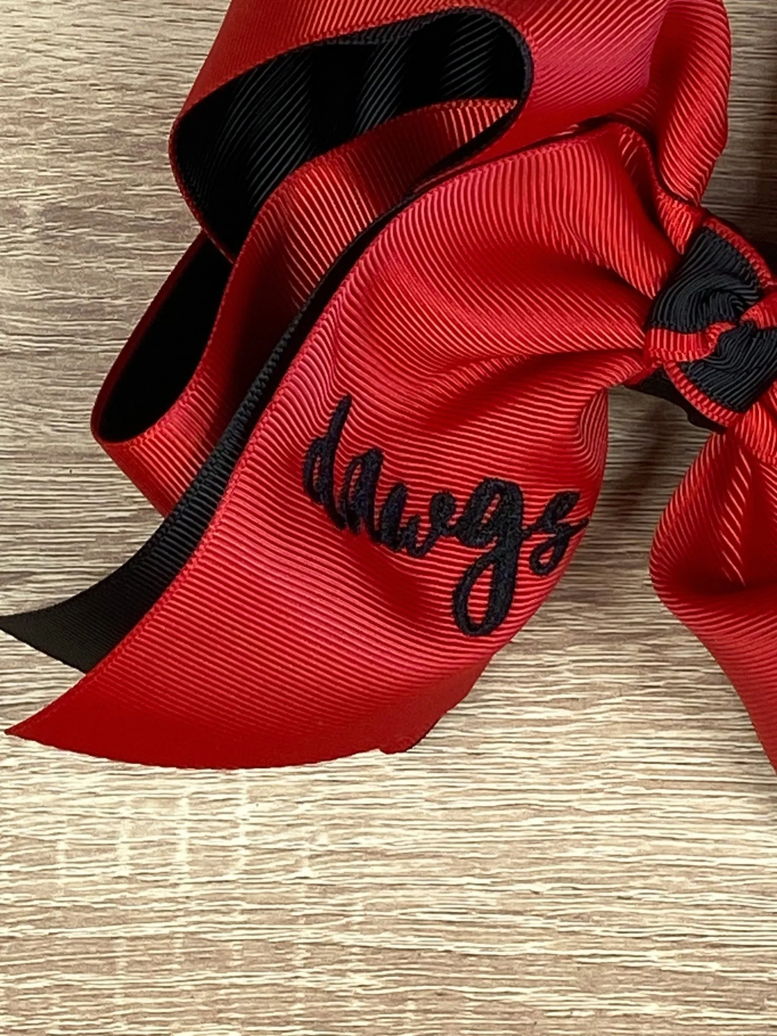Double Layer BIG School Spirit Hair Bows - Image 14