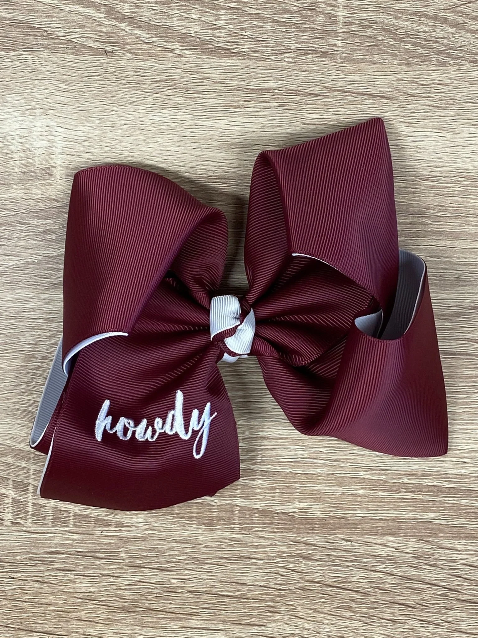 Double Layer BIG School Spirit Hair Bows - Image 7