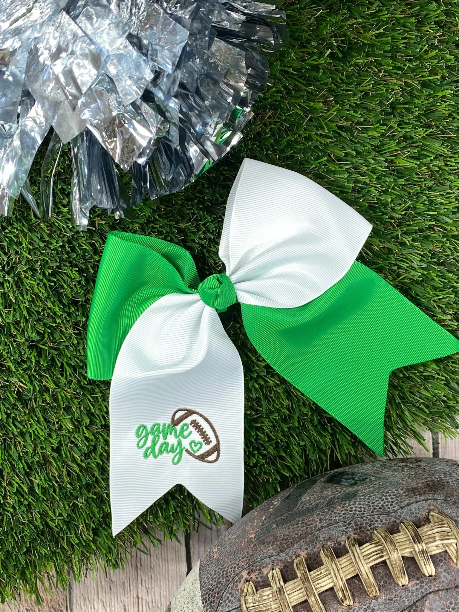 Game Day Embroidered Cheer Bows - Image 8