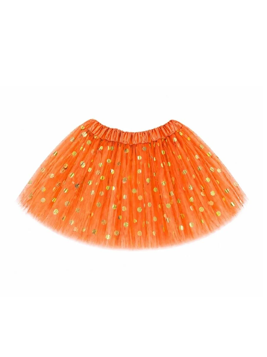 Gold Dot Tutu Skirt | Baby, Girls & Women Sizes | Soft Layered Tulle Tutu - Image 20