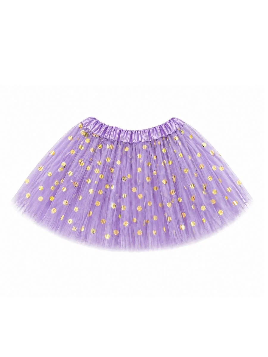 Gold Dot Tutu Skirt | Baby, Girls & Women Sizes | Soft Layered Tulle Tutu - Image 23