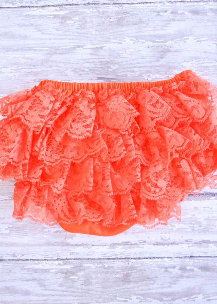 Lace Baby Bloomers - Image 2