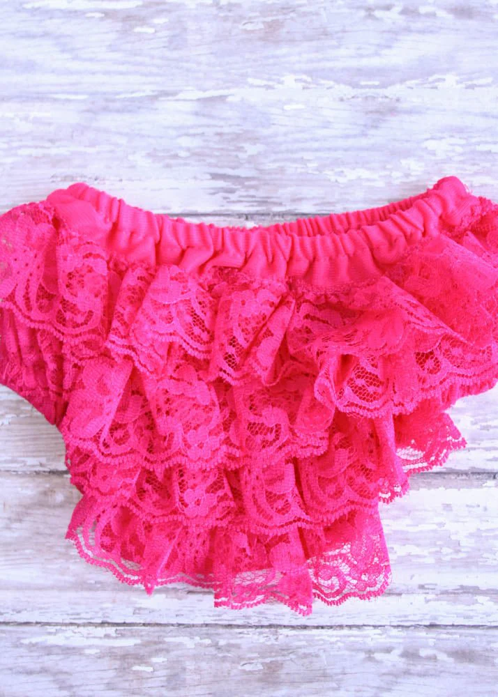 Lace Baby Bloomers - Image 4