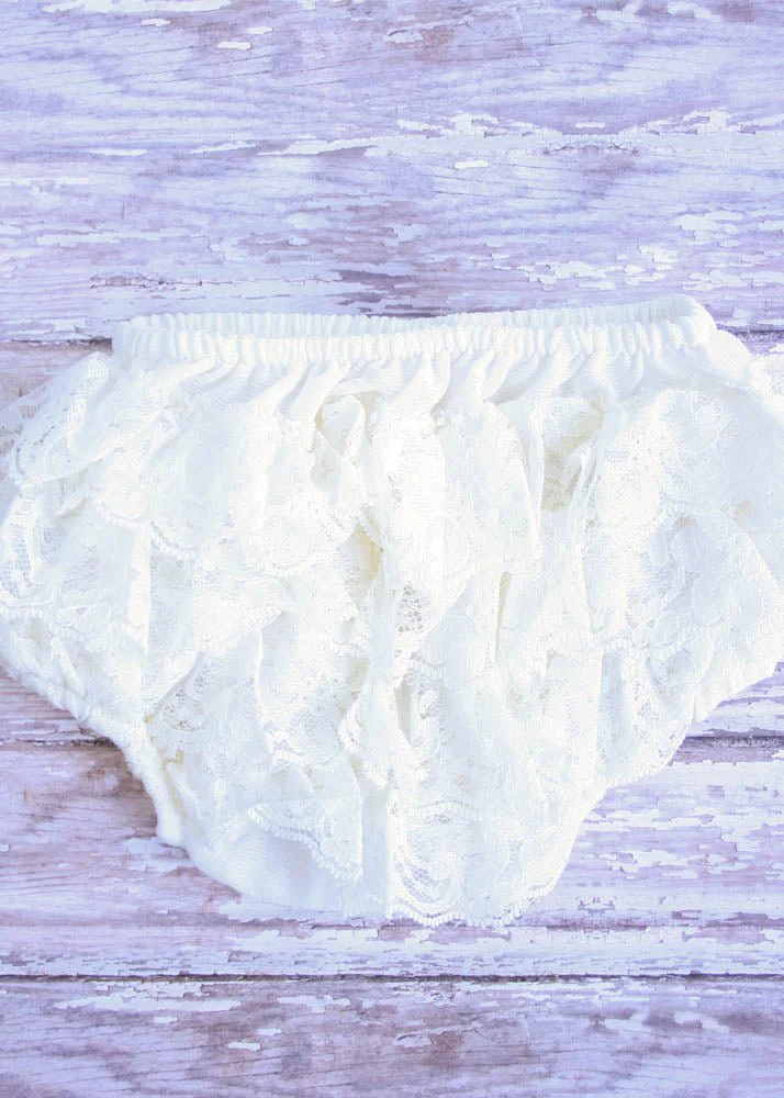 Lace Baby Bloomers - Image 6