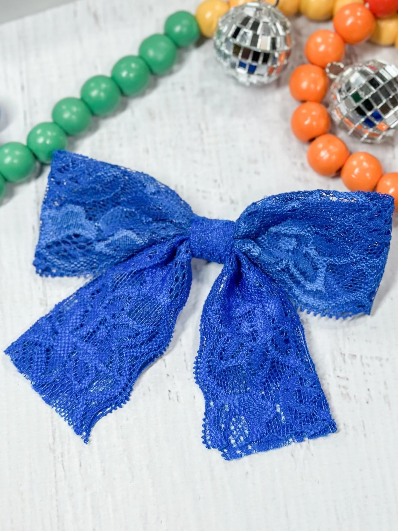 Lace Hair Bow - Image 11