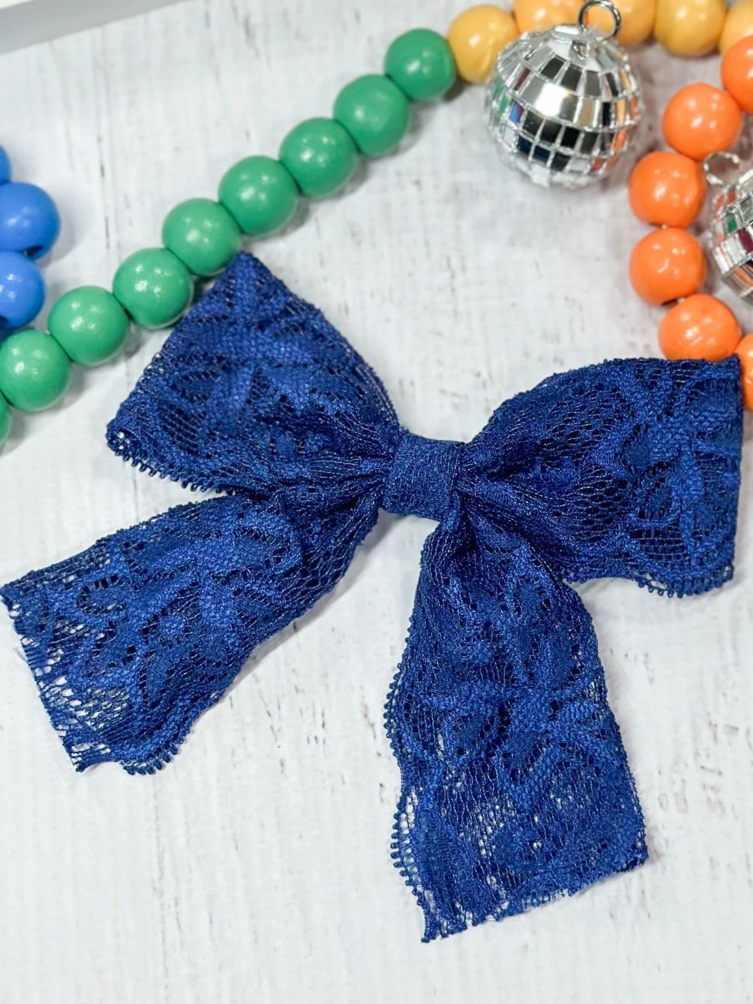Lace Hair Bow - Image 12