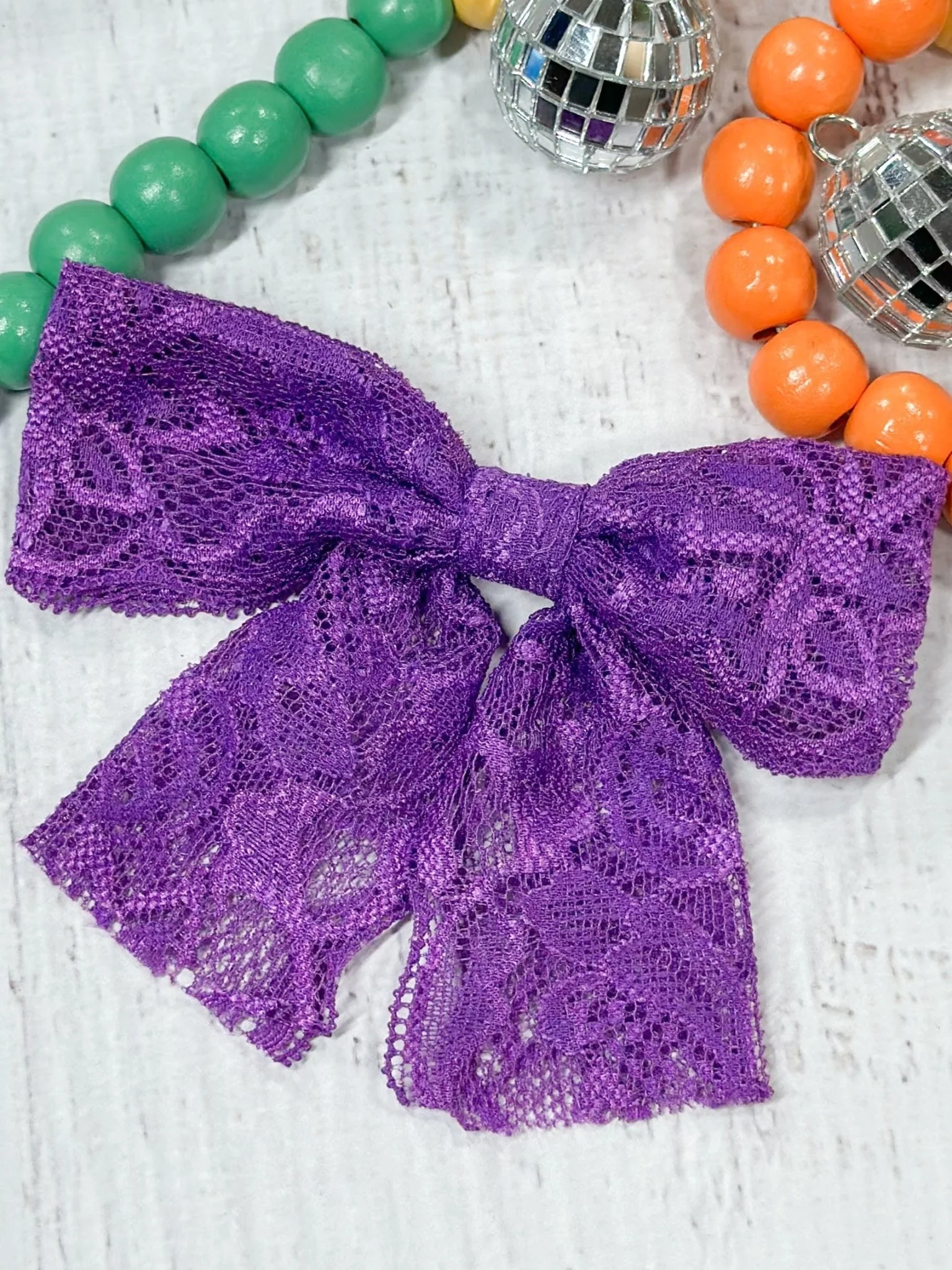 Lace Hair Bow - Image 13