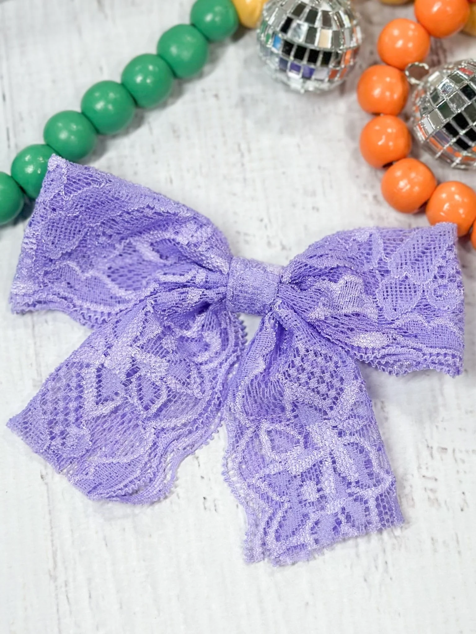 Lace Hair Bow - Image 14